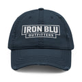 Iron Blu Outfitters Distressed Embroidered Dad Hat