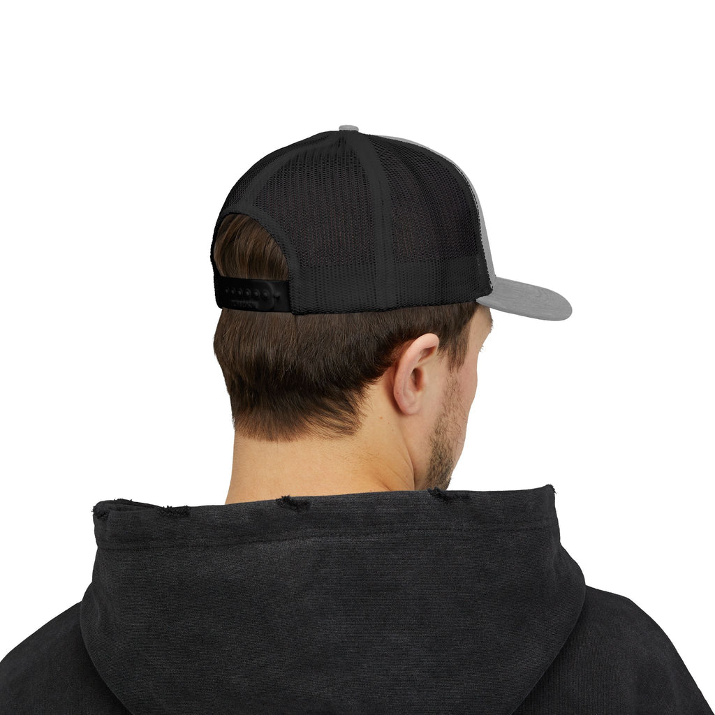Iron Blu Outfitters Embroidered Snap-back Trucker Cap