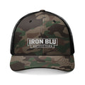 Camo Trucker Hat — Embroidered Military-Style Mesh Cap