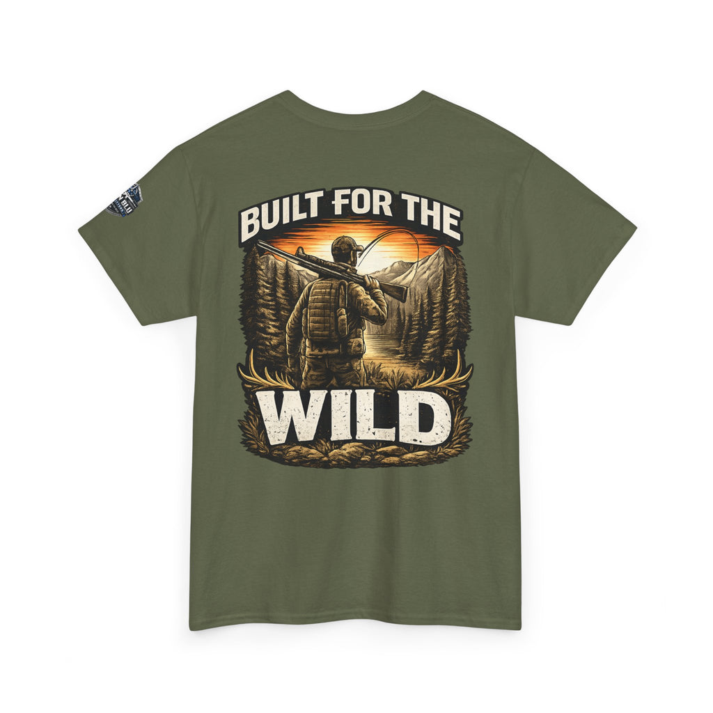 Built for the Wild T-Shirt — Outdoor Hunting Adventure Tee
