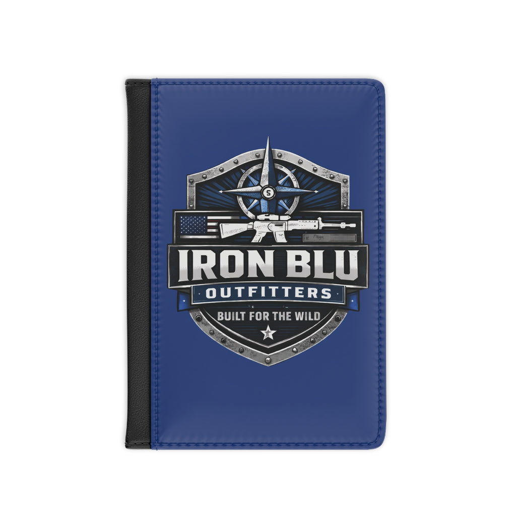 Iron Blu Outfitters Passport Cover — 'Built for the Wild' Travel Wallet