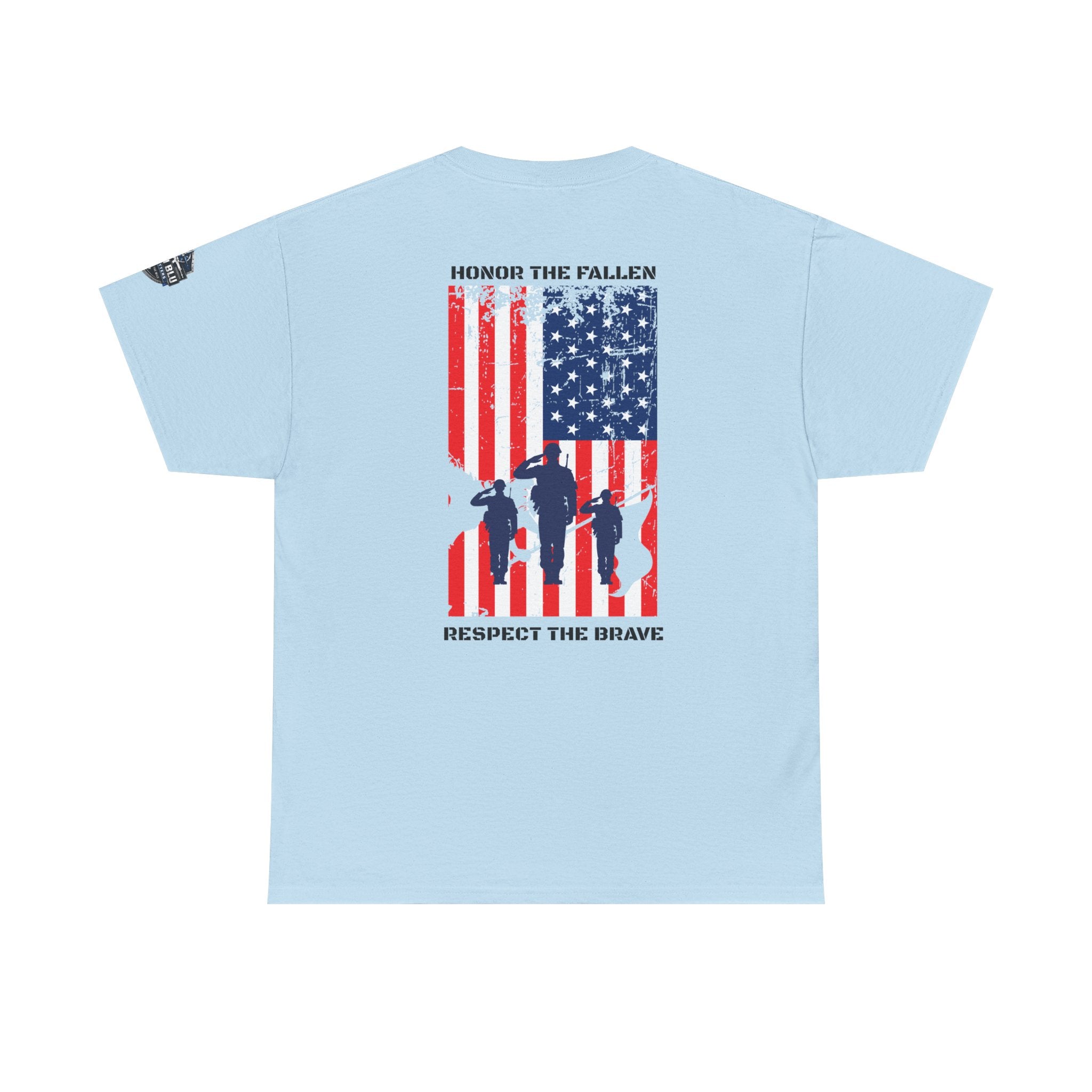 Honor The Fallen Tee — American Flag Memorial Tribute T-Shirt