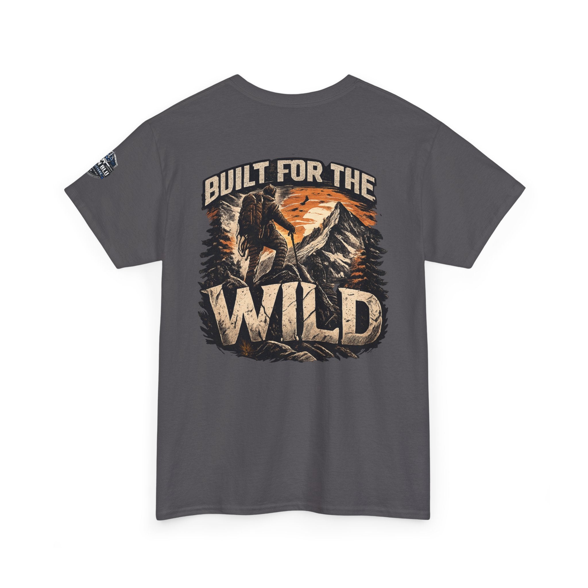 Built for the Wild T-Shirt — Adventure Mountain Graphic Tee