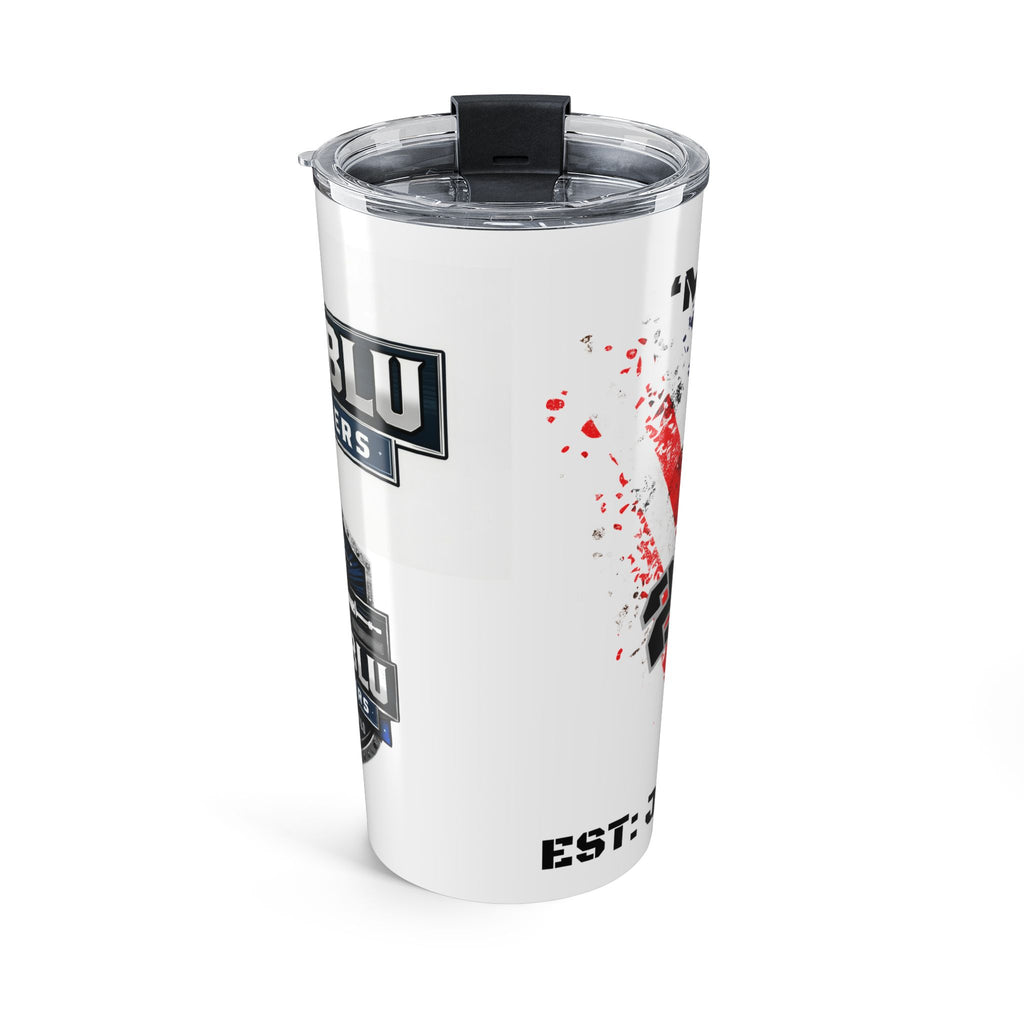 20oz Tumbler — Patriotic 'Ironclad Outdoors' American Flag Design