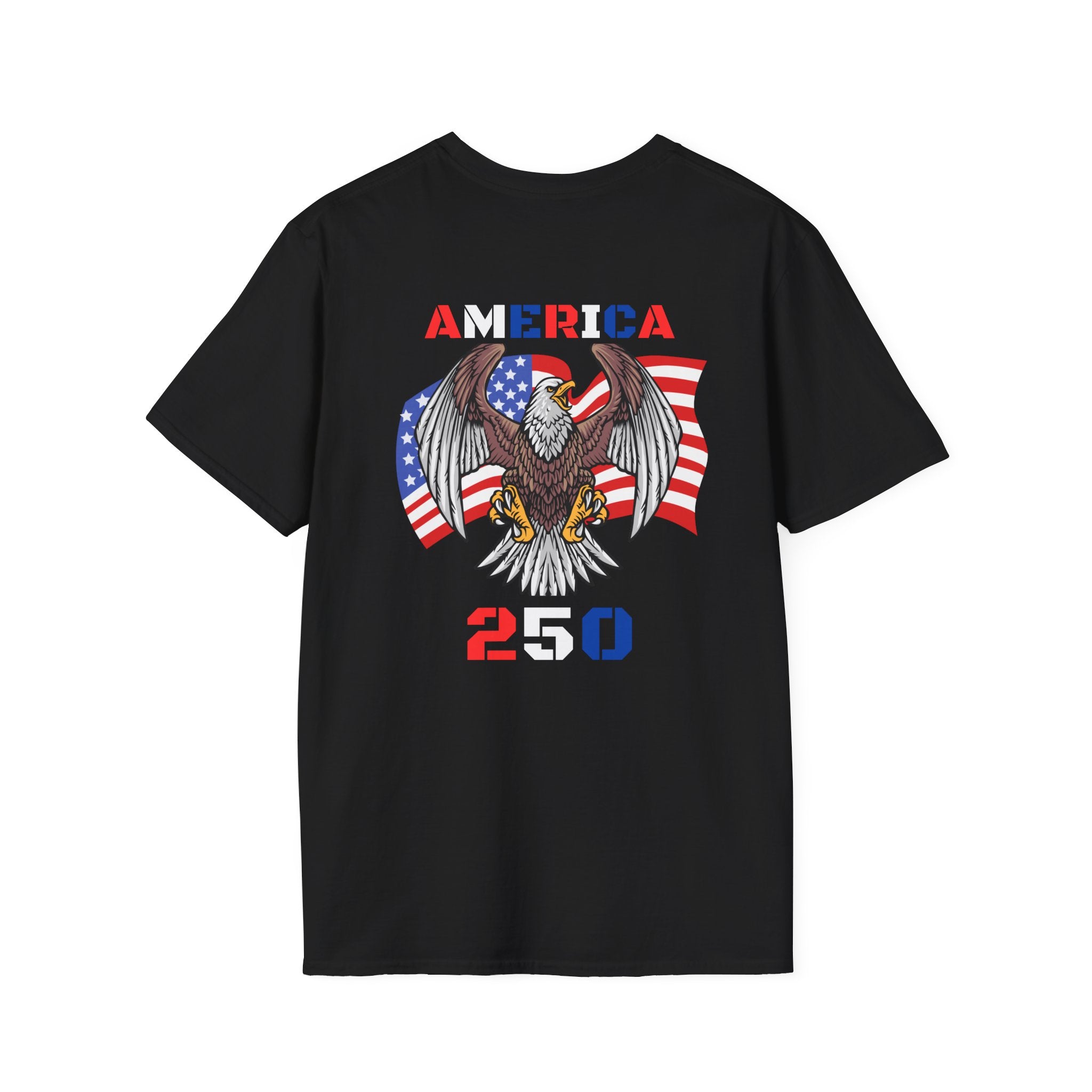 America 250 Eagle T-Shirt — Patriotic USA Flag 250th Anniversary Tee
