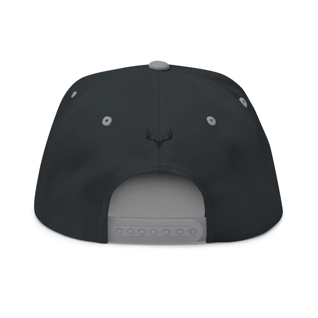 Iron Blu Embroidered Flat Bill Cap — Classic Streetwear Snapback