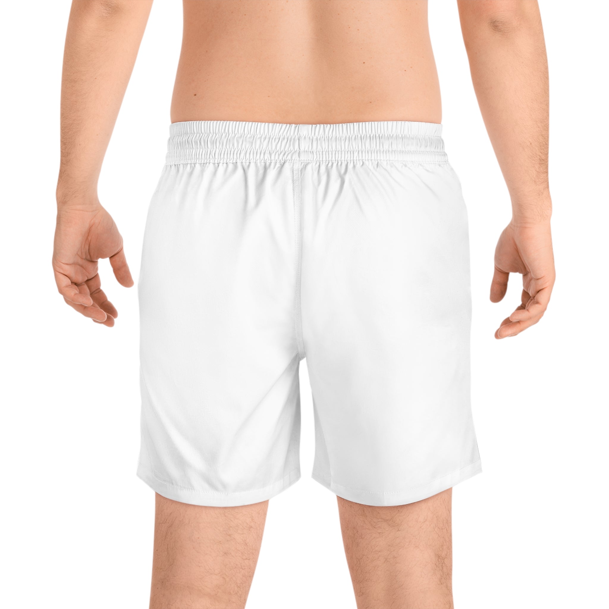 Iron Blu Outfitters Swim Shorts — 'Built for the Wild' Men's Mid-Length Beach Trunks