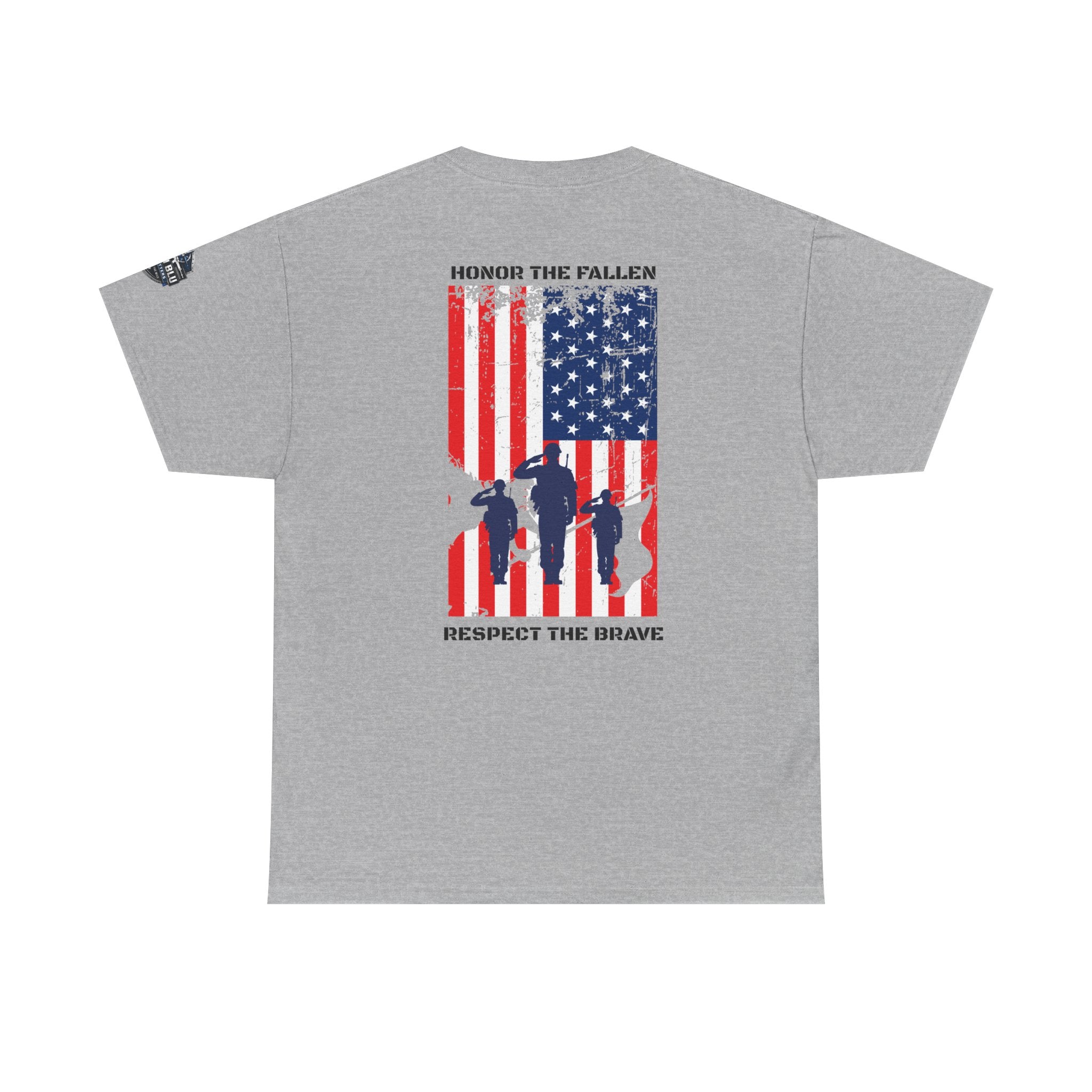 Honor The Fallen Tee — American Flag Memorial Tribute T-Shirt