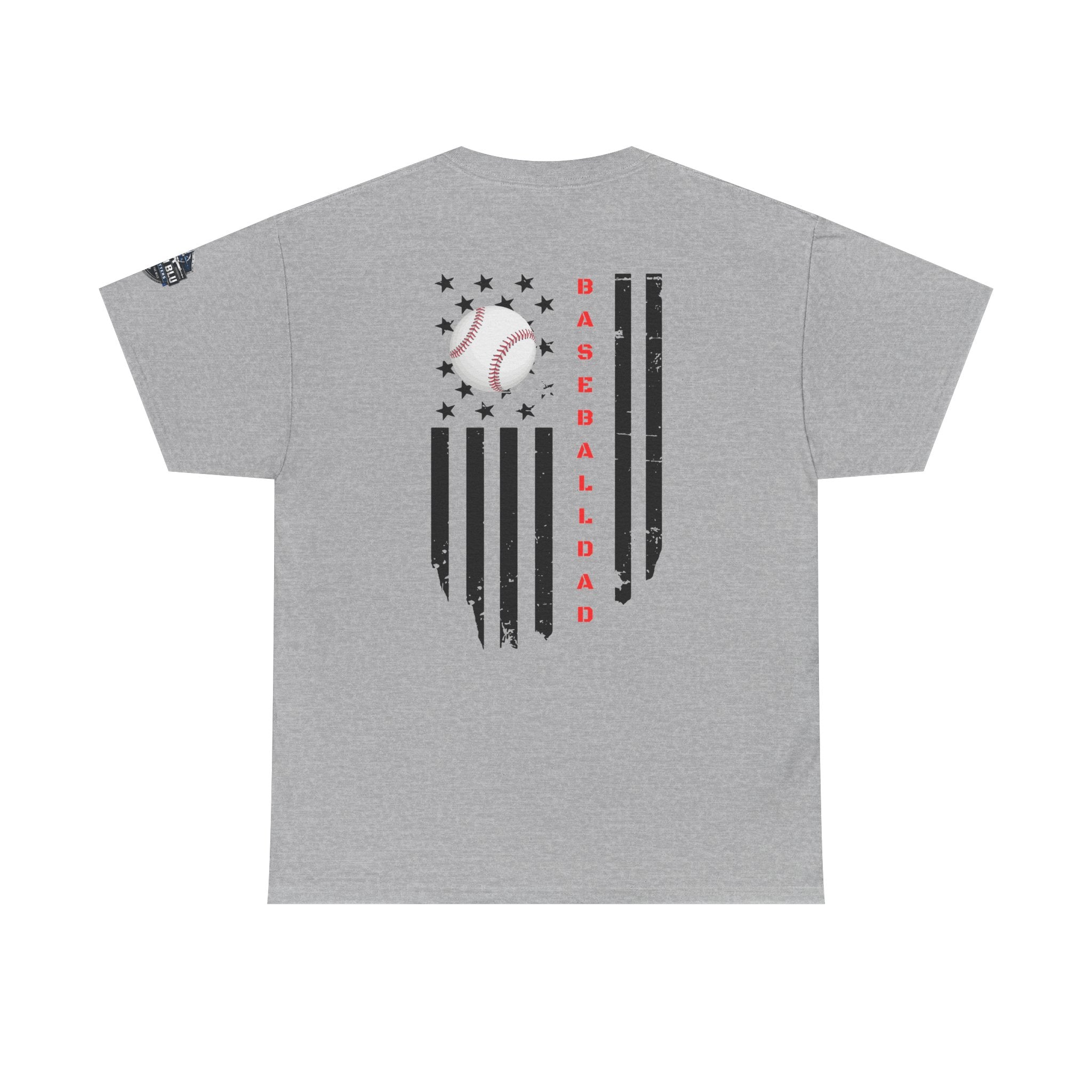 Baseball Dad T-Shirt — Vintage Flag Baseball Tee