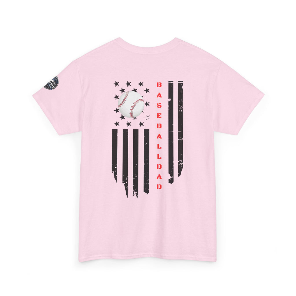 Baseball Dad T-Shirt — Vintage Flag Baseball Tee