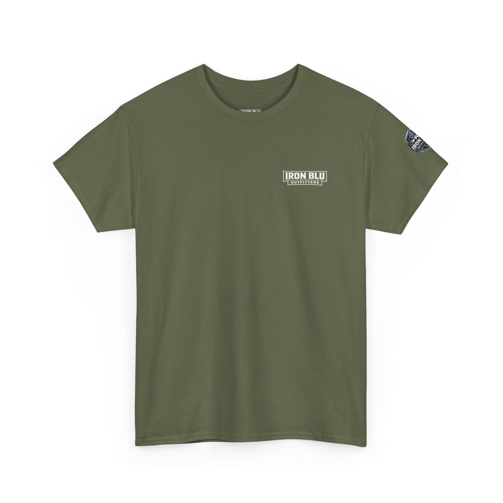 Outdoorsman T-Shirt — "American By Birth, Outdoorsman By Choice" Mountain Tee