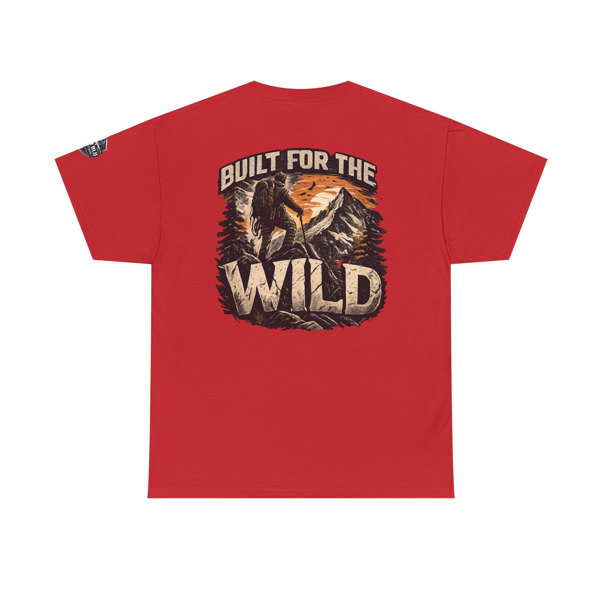 Built for the Wild T-Shirt — Adventure Mountain Graphic Tee
