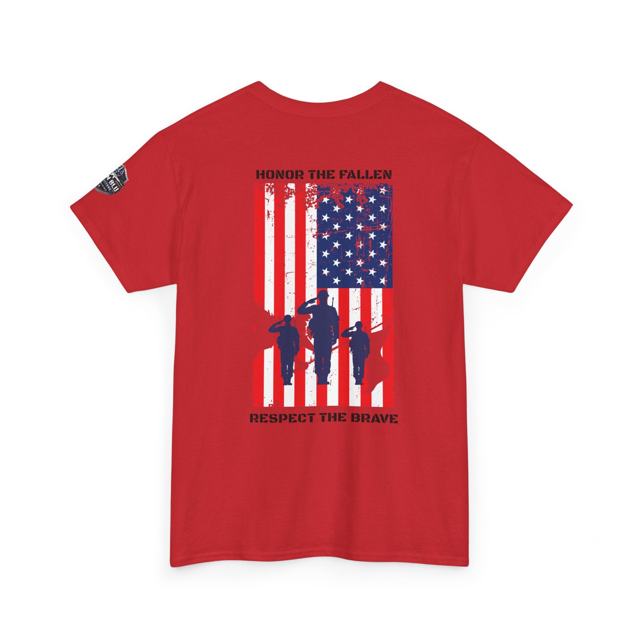 Honor The Fallen Tee — American Flag Memorial Tribute T-Shirt
