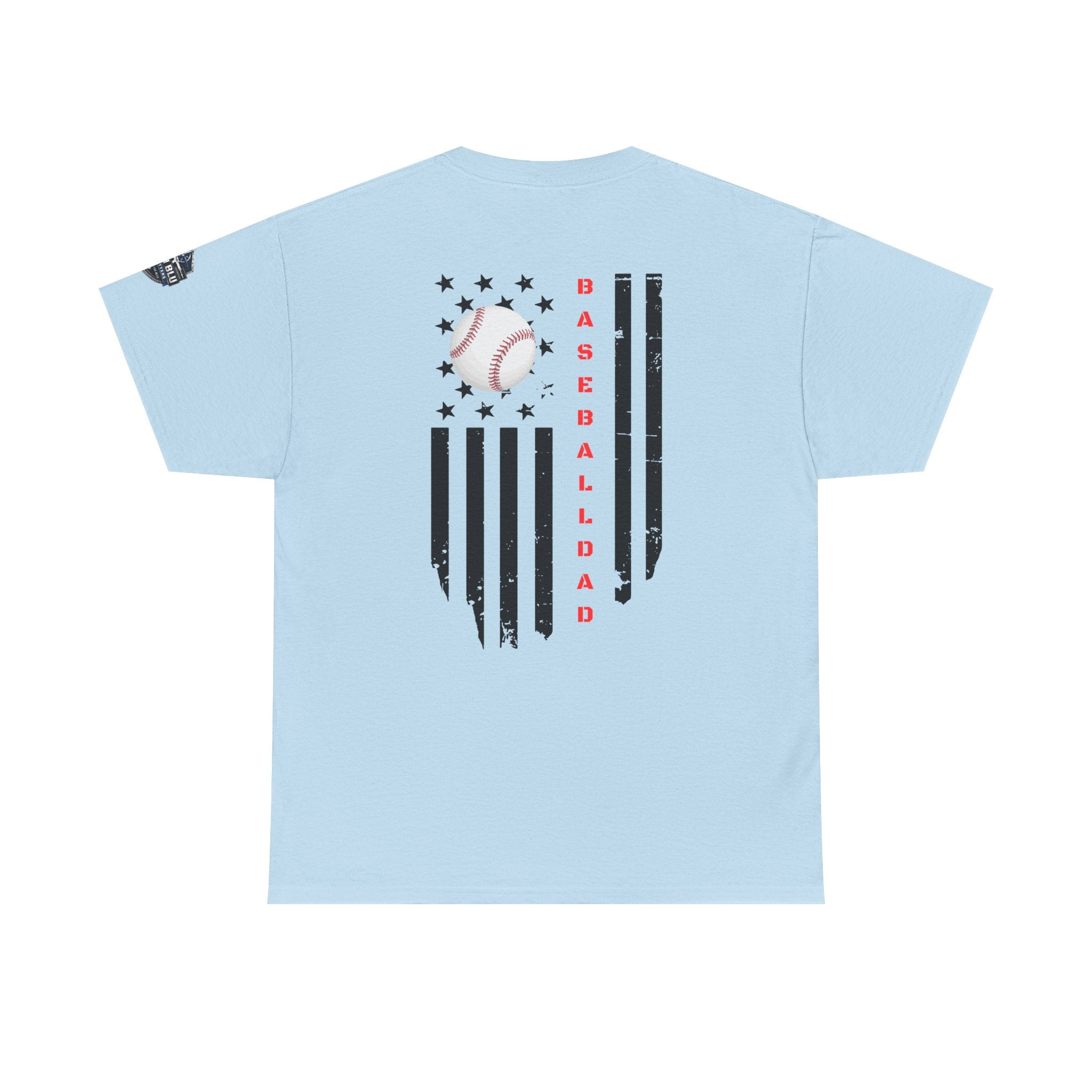 Baseball Dad T-Shirt — Vintage Flag Baseball Tee