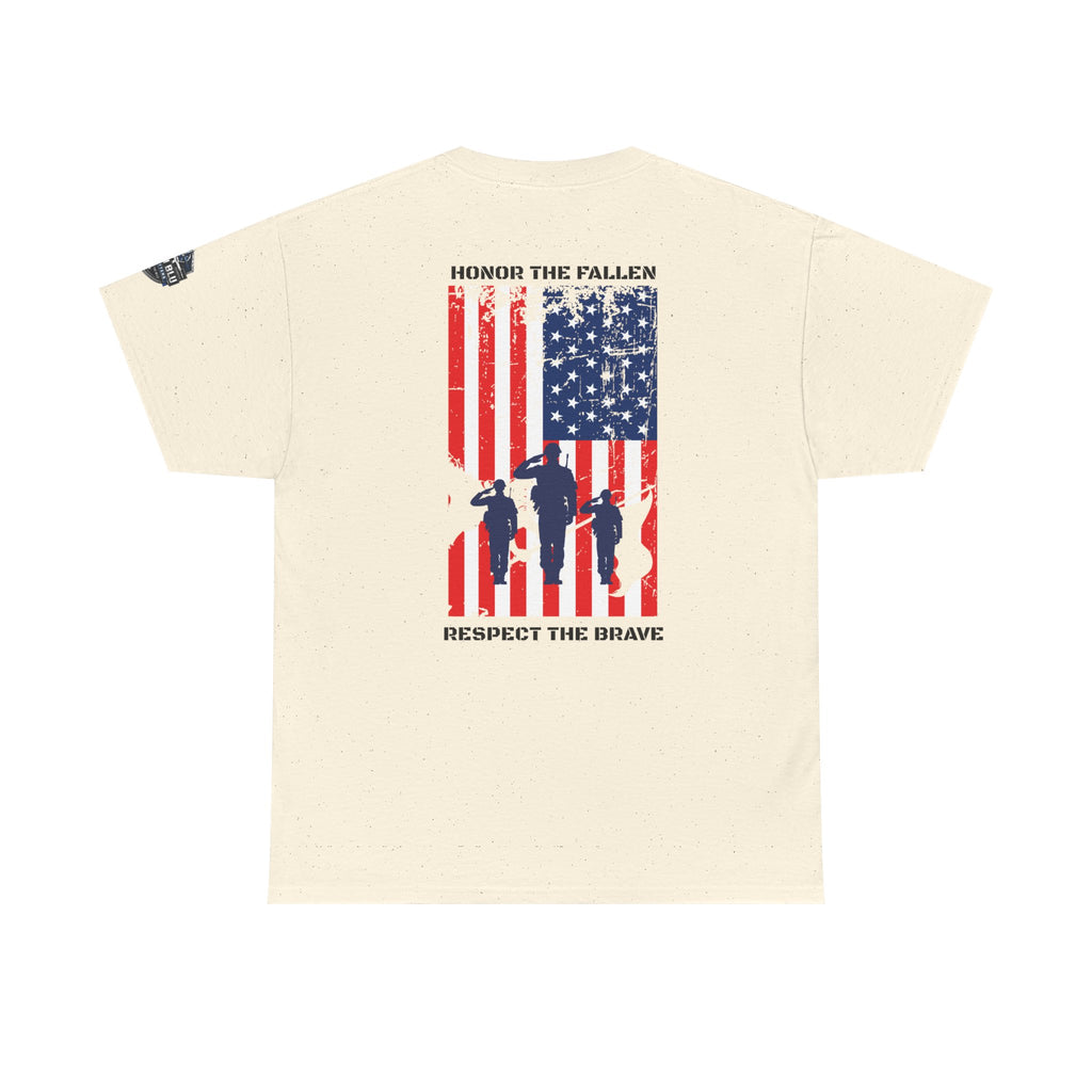 Honor The Fallen Tee — American Flag Memorial Tribute T-Shirt