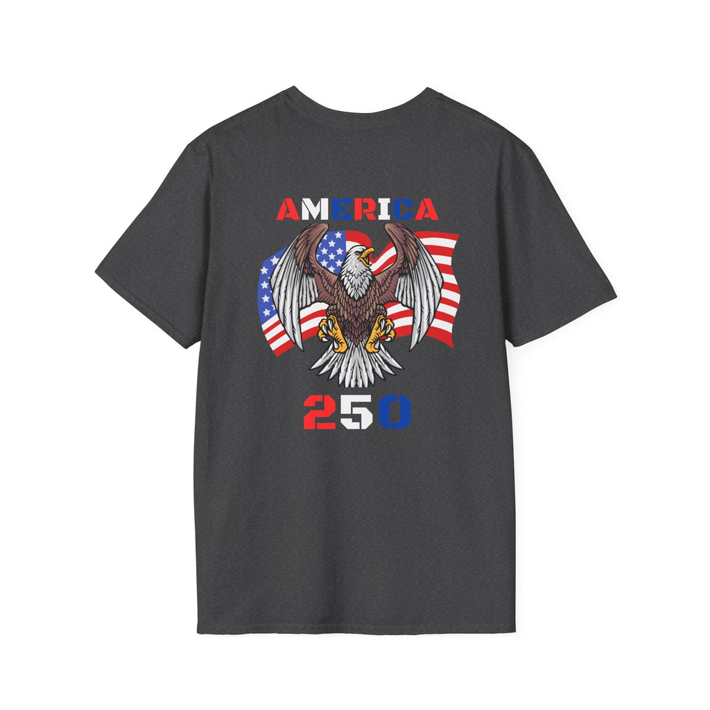 America 250 Eagle T-Shirt — Patriotic USA Flag 250th Anniversary Tee