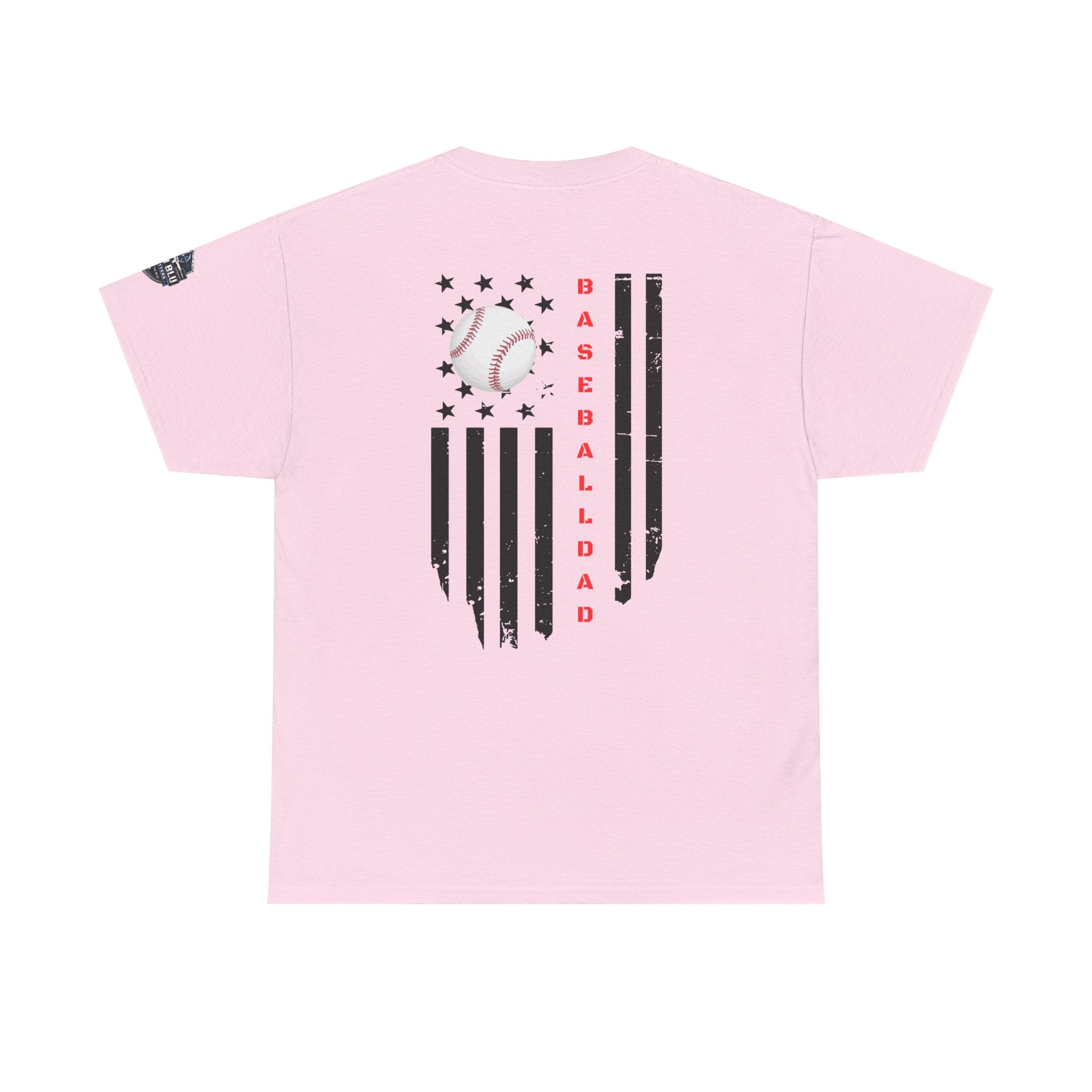 Baseball Dad T-Shirt — Vintage Flag Baseball Tee