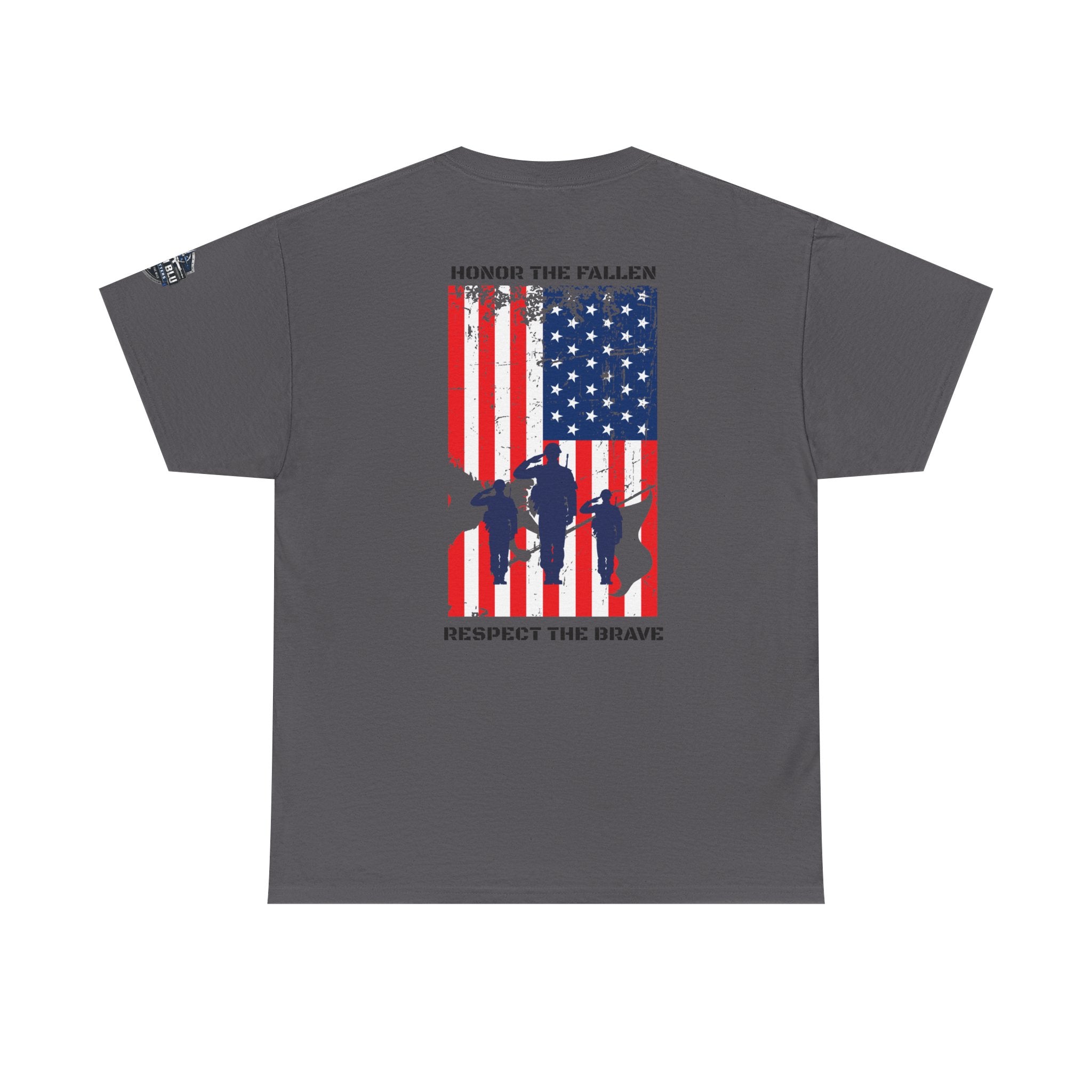 Honor The Fallen Tee — American Flag Memorial Tribute T-Shirt