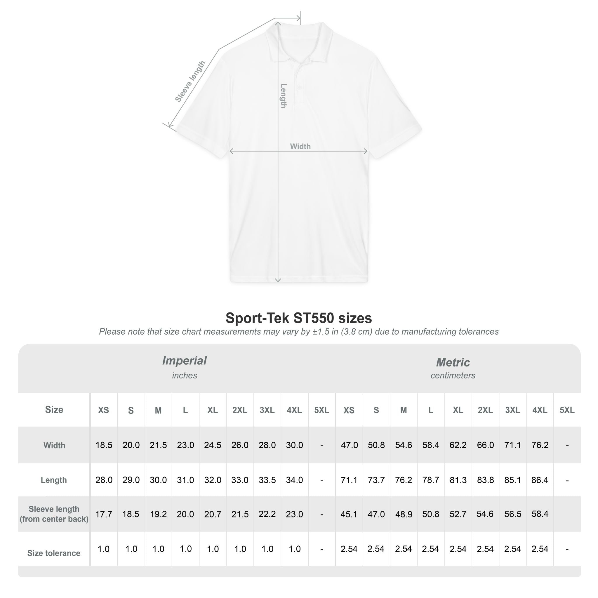 Iron Bull Fitness Logo Polo — Men's Performance Sport Shirt
