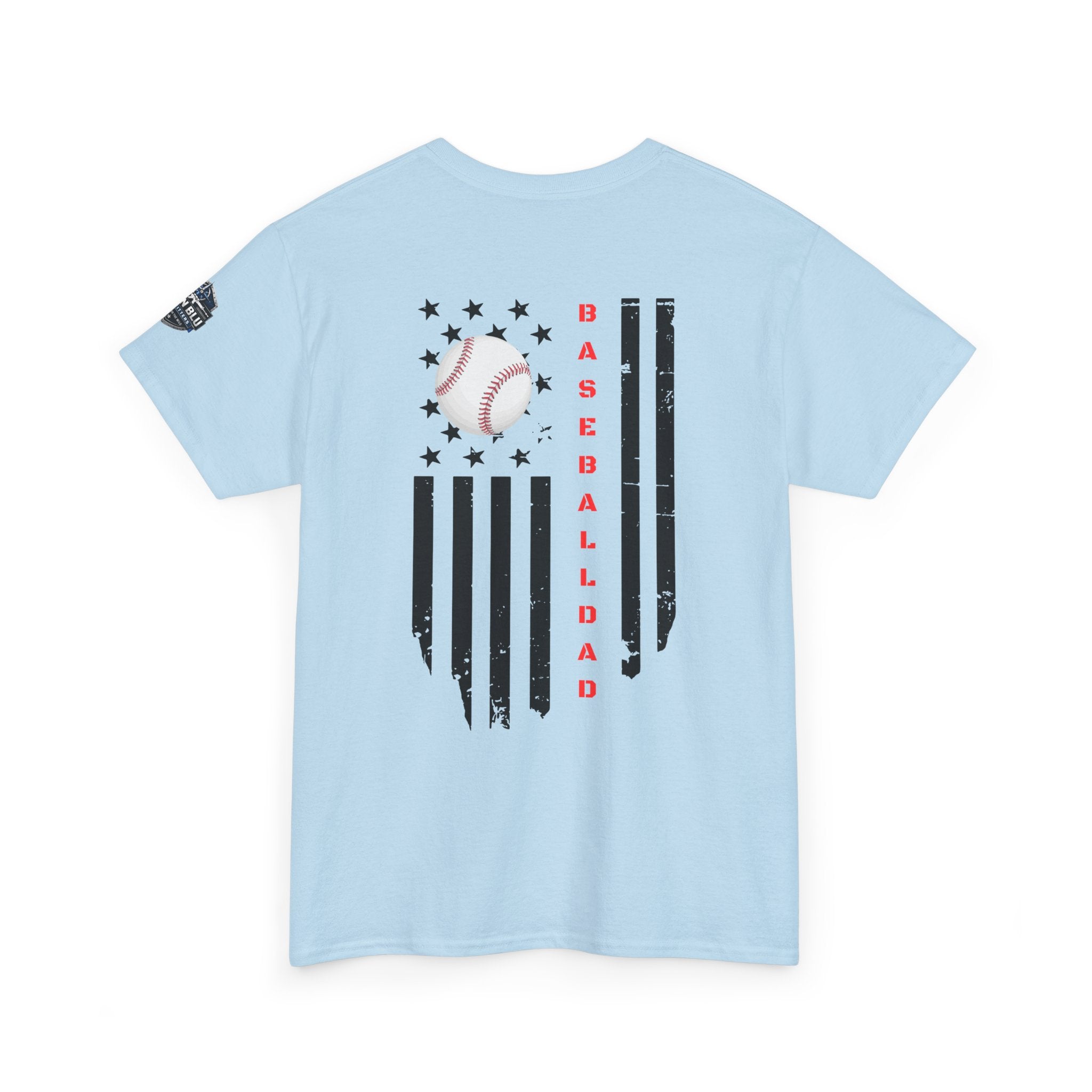Baseball Dad T-Shirt — Vintage Flag Baseball Tee