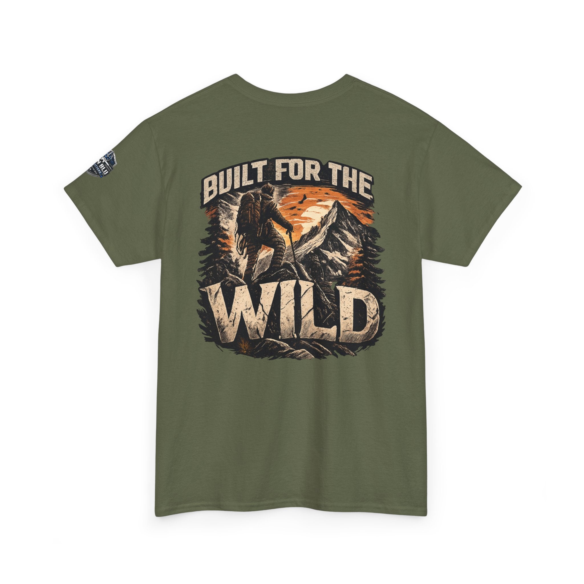 Built for the Wild T-Shirt — Adventure Mountain Graphic Tee