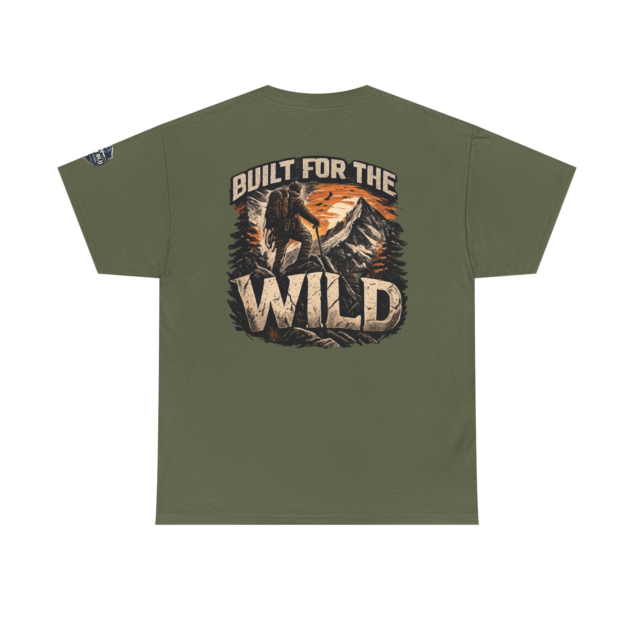 Built for the Wild T-Shirt — Adventure Mountain Graphic Tee