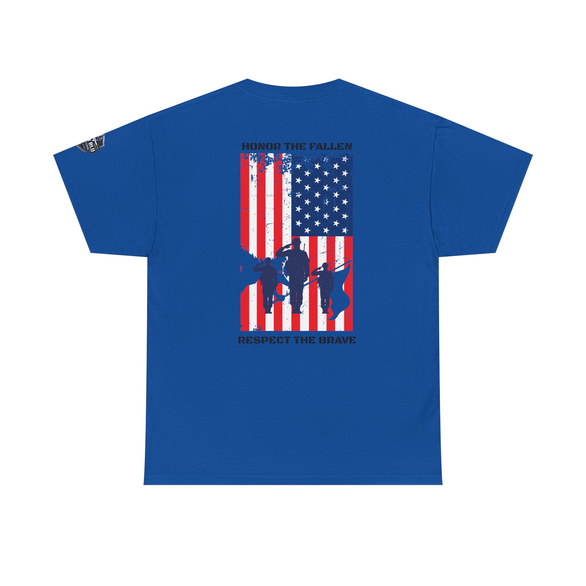 Honor The Fallen Tee — American Flag Memorial Tribute T-Shirt
