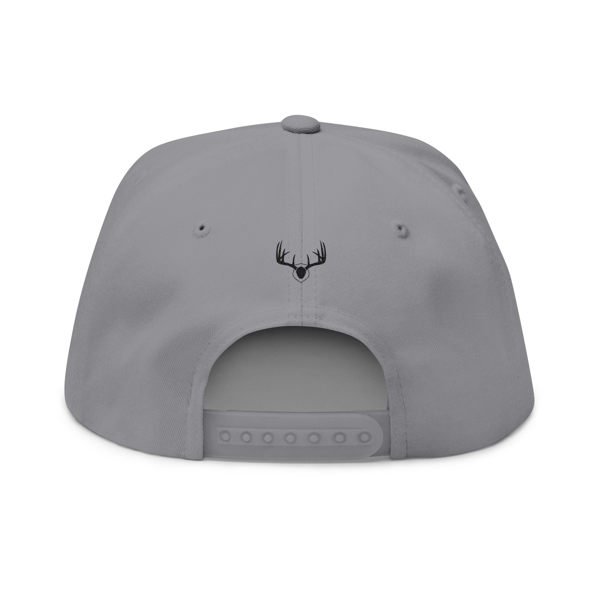 Iron Blu Embroidered Flat Bill Cap — Classic Streetwear Snapback