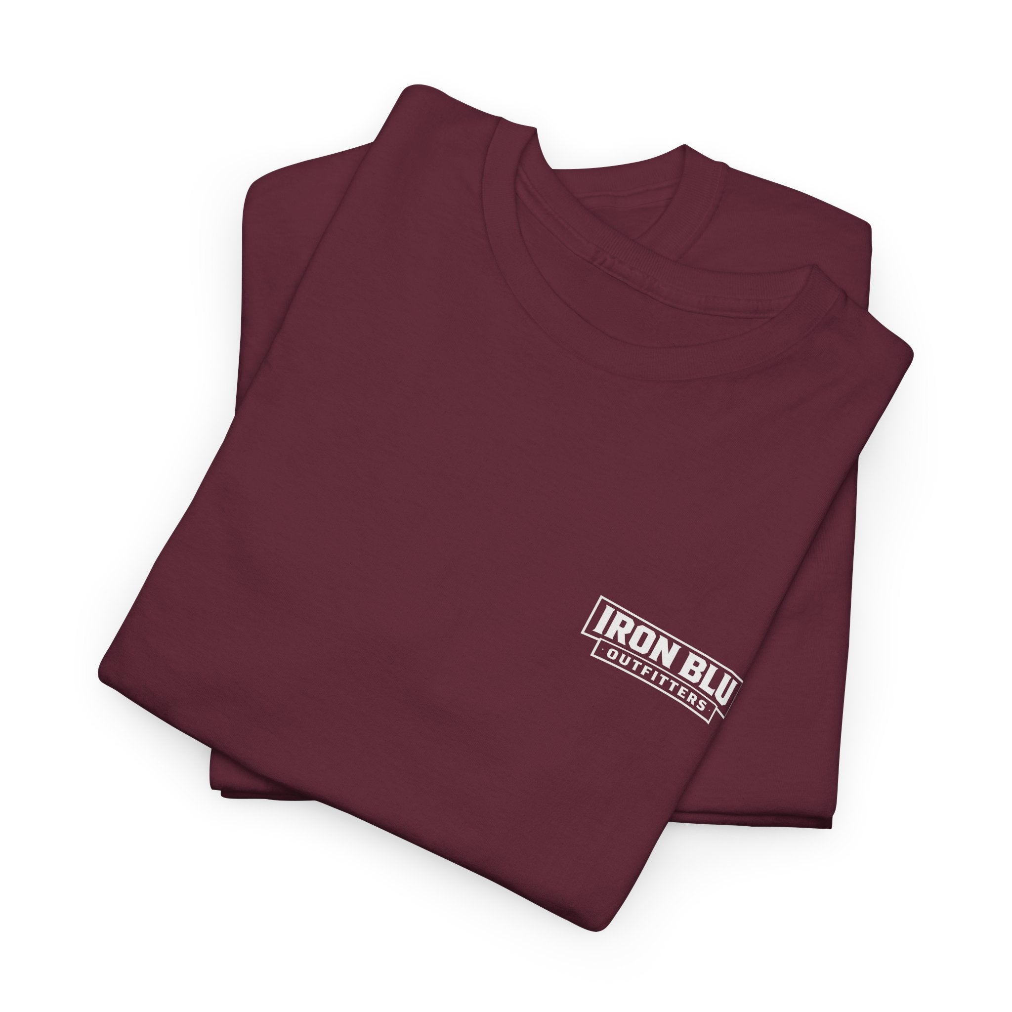 Scout Dad Camping T‑Shirt — Tent, Pine Trees & Fleur‑de‑Lis Outdoor Tee