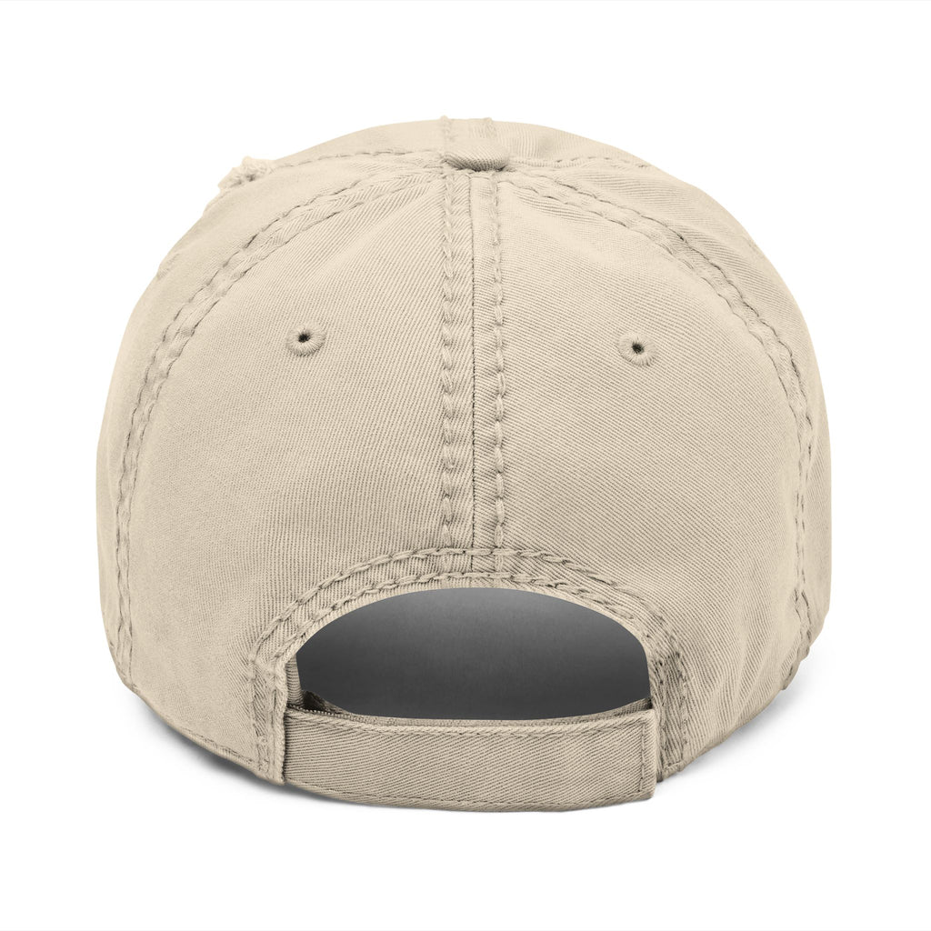 Iron Blu Outfitters Distressed Embroidered Dad Hat