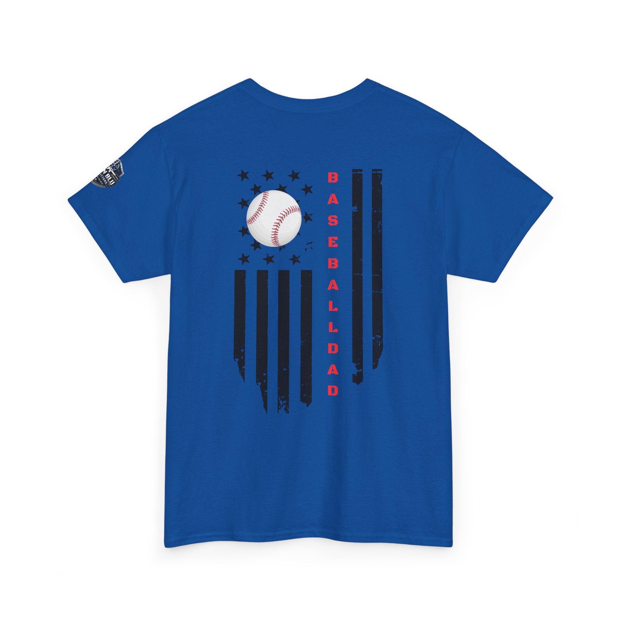 Baseball Dad T-Shirt — Vintage Flag Baseball Tee