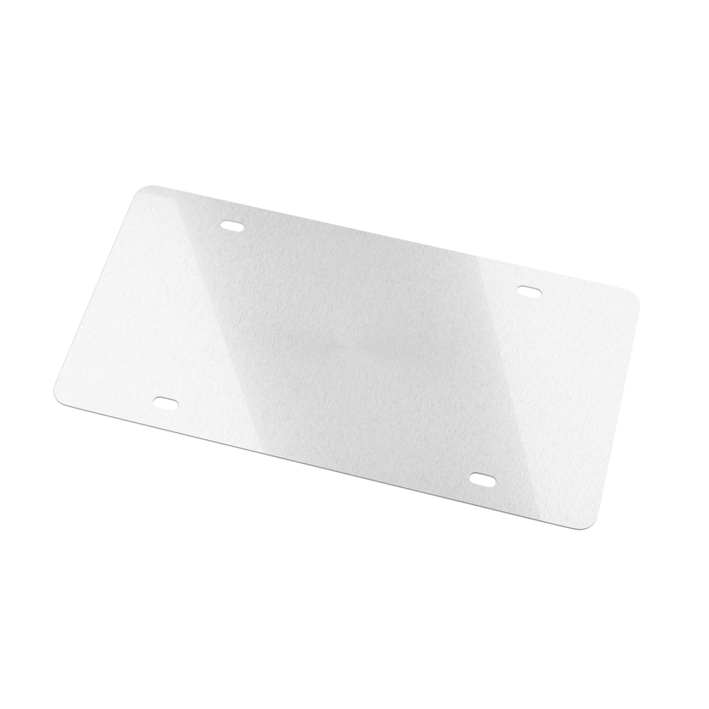 Iron Blu Outfitters Logo License Plate — Branded Decorative Front Plate