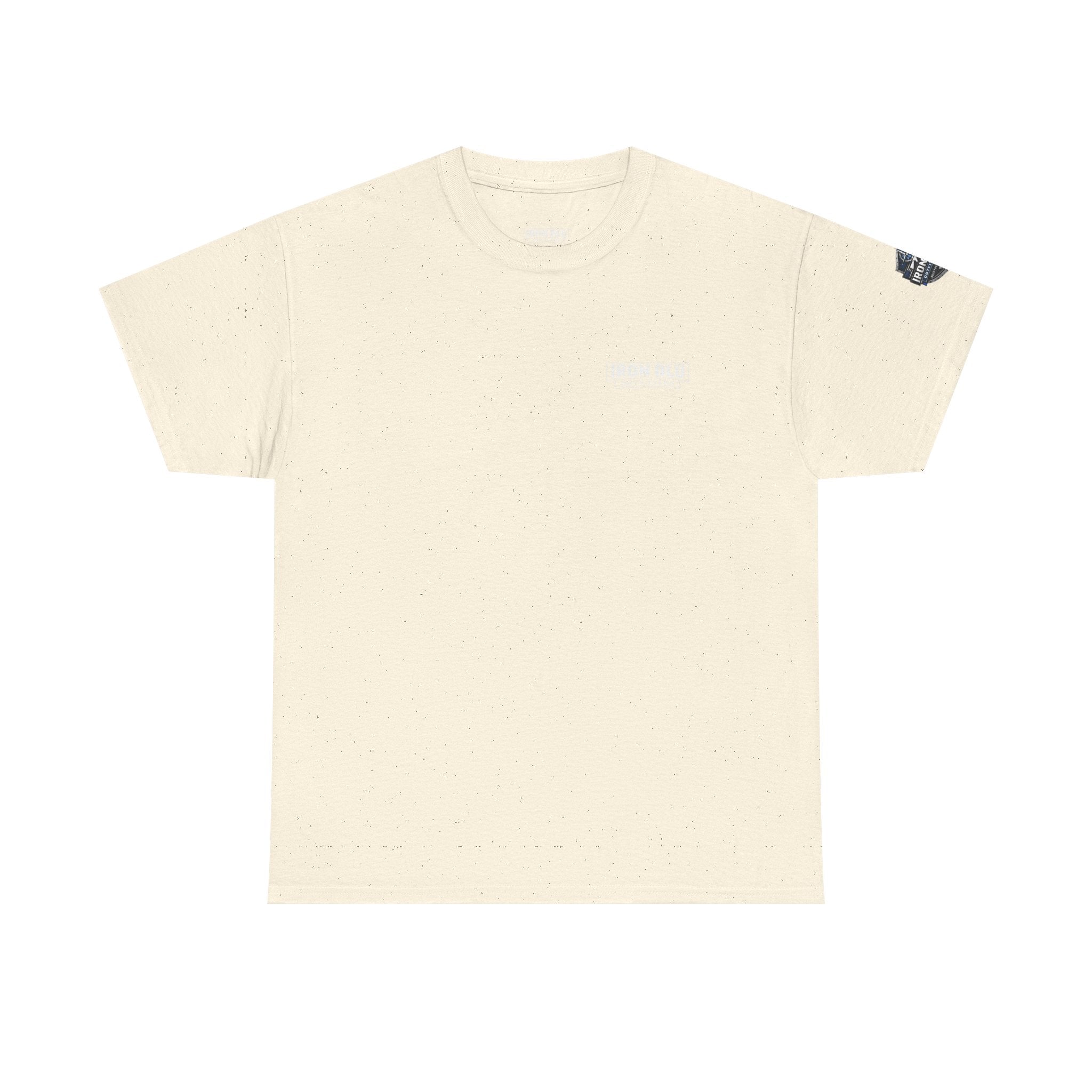 Iron Blu Outfitters T‑Shirt — 'Built for the Wild' Outdoor Logo Tee