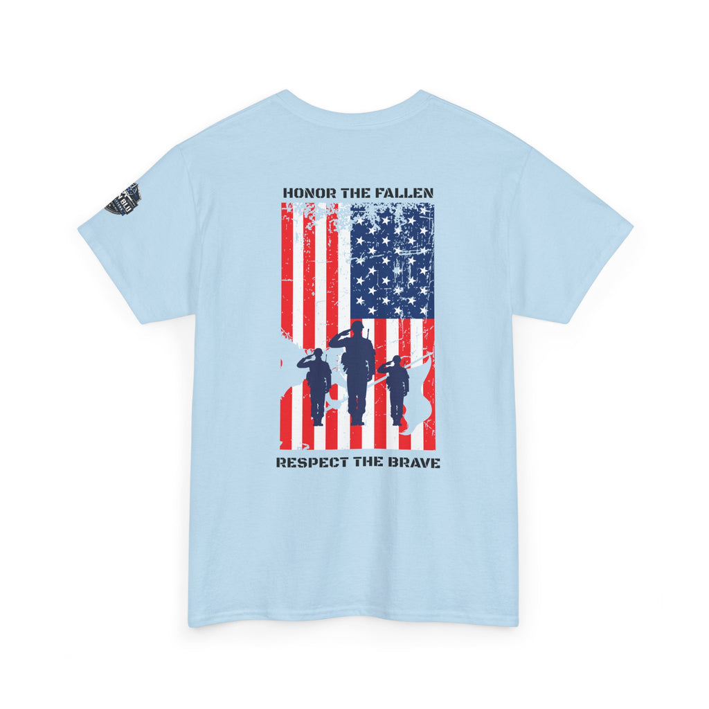 Honor The Fallen Tee — American Flag Memorial Tribute T-Shirt
