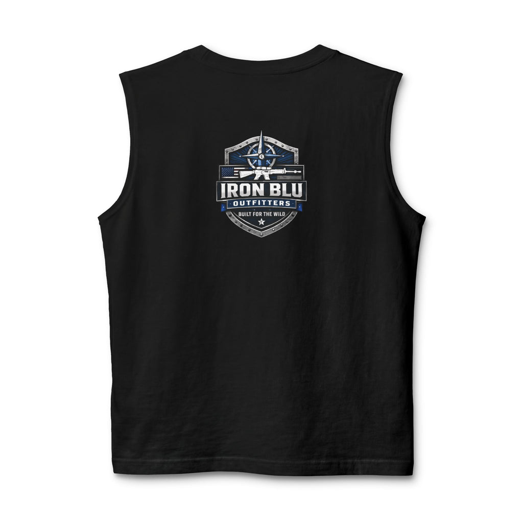 Iron Blu Outfitters Muscle Tank — Logo Front & Back Activewear