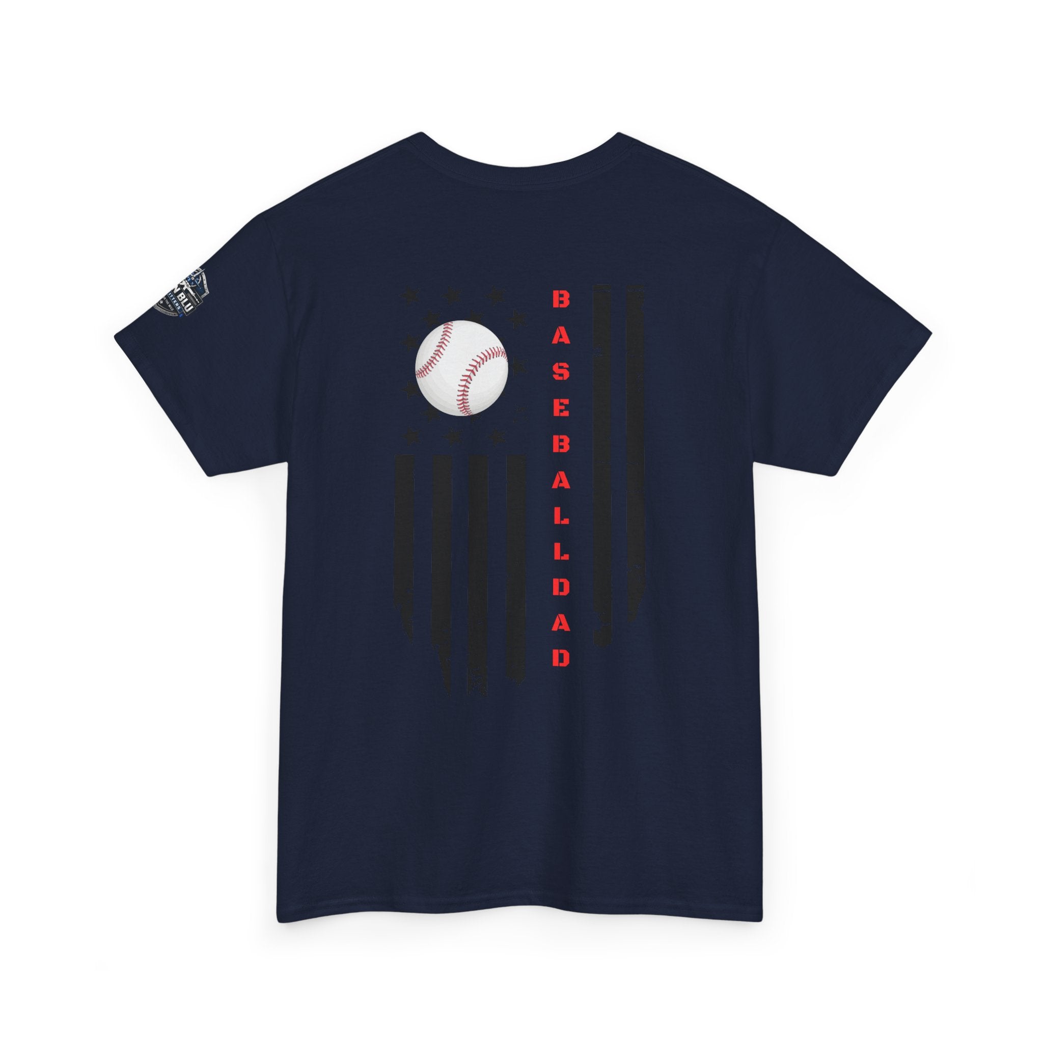Baseball Dad T-Shirt — Vintage Flag Baseball Tee