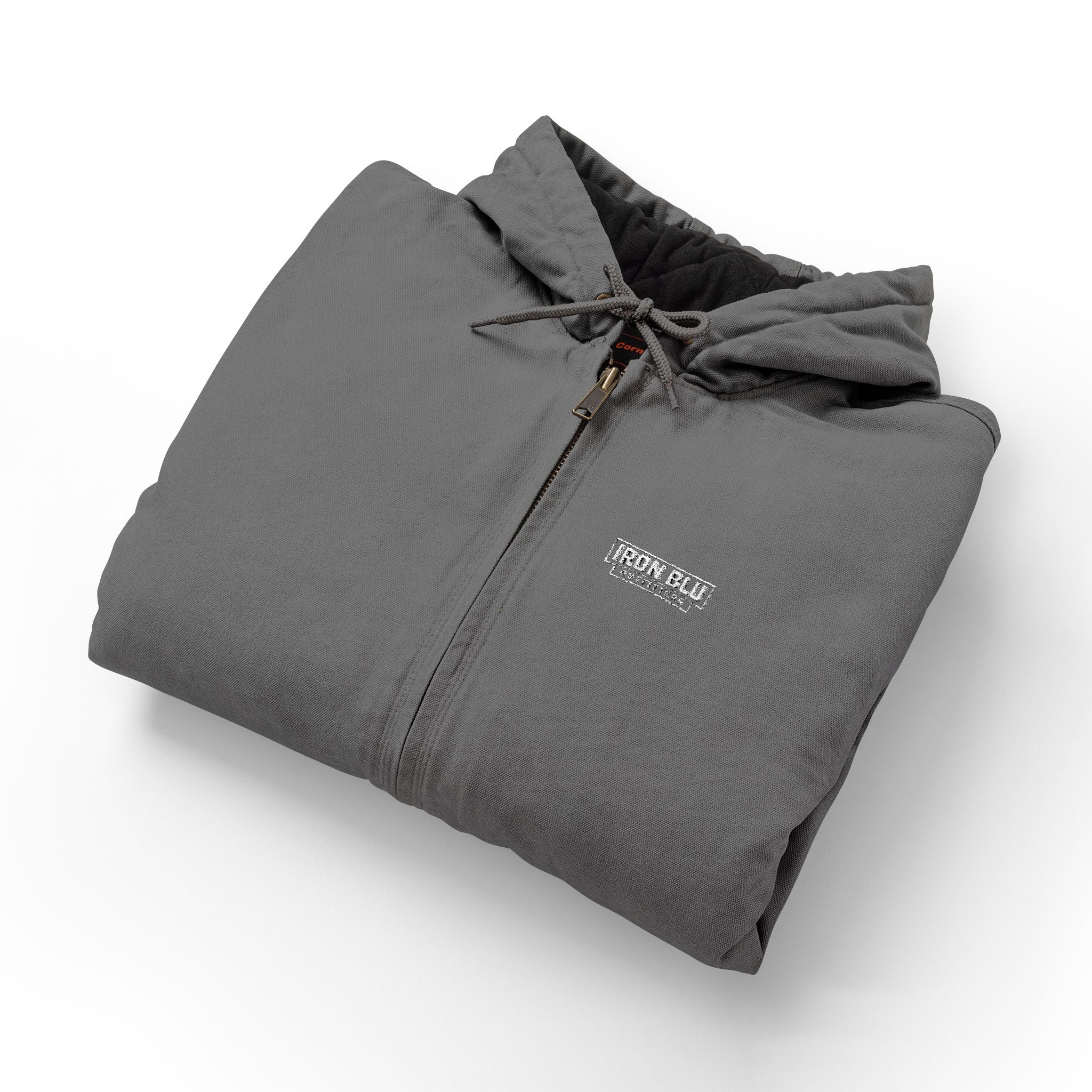 Embroidered Work Hooded Jacket - CornerStone Duck Cloth
