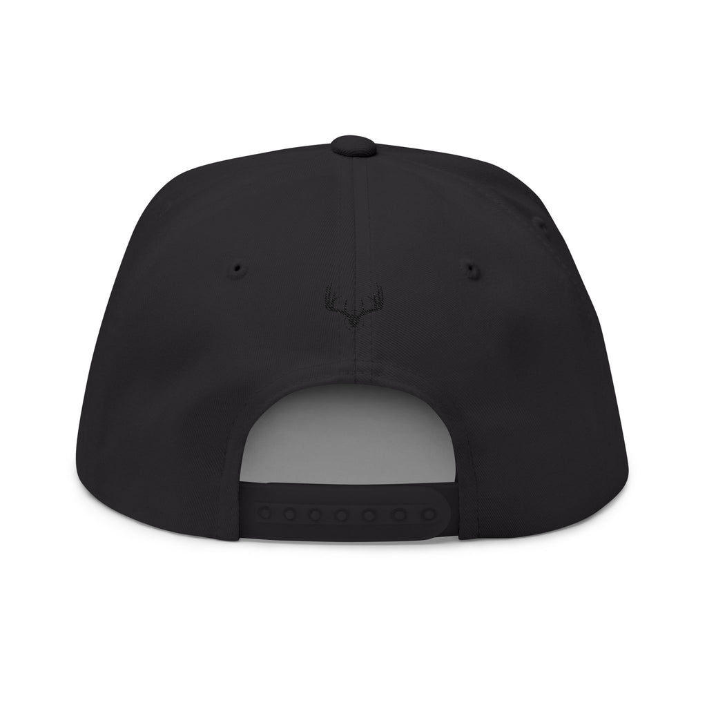 Iron Blu Embroidered Flat Bill Cap — Classic Streetwear Snapback