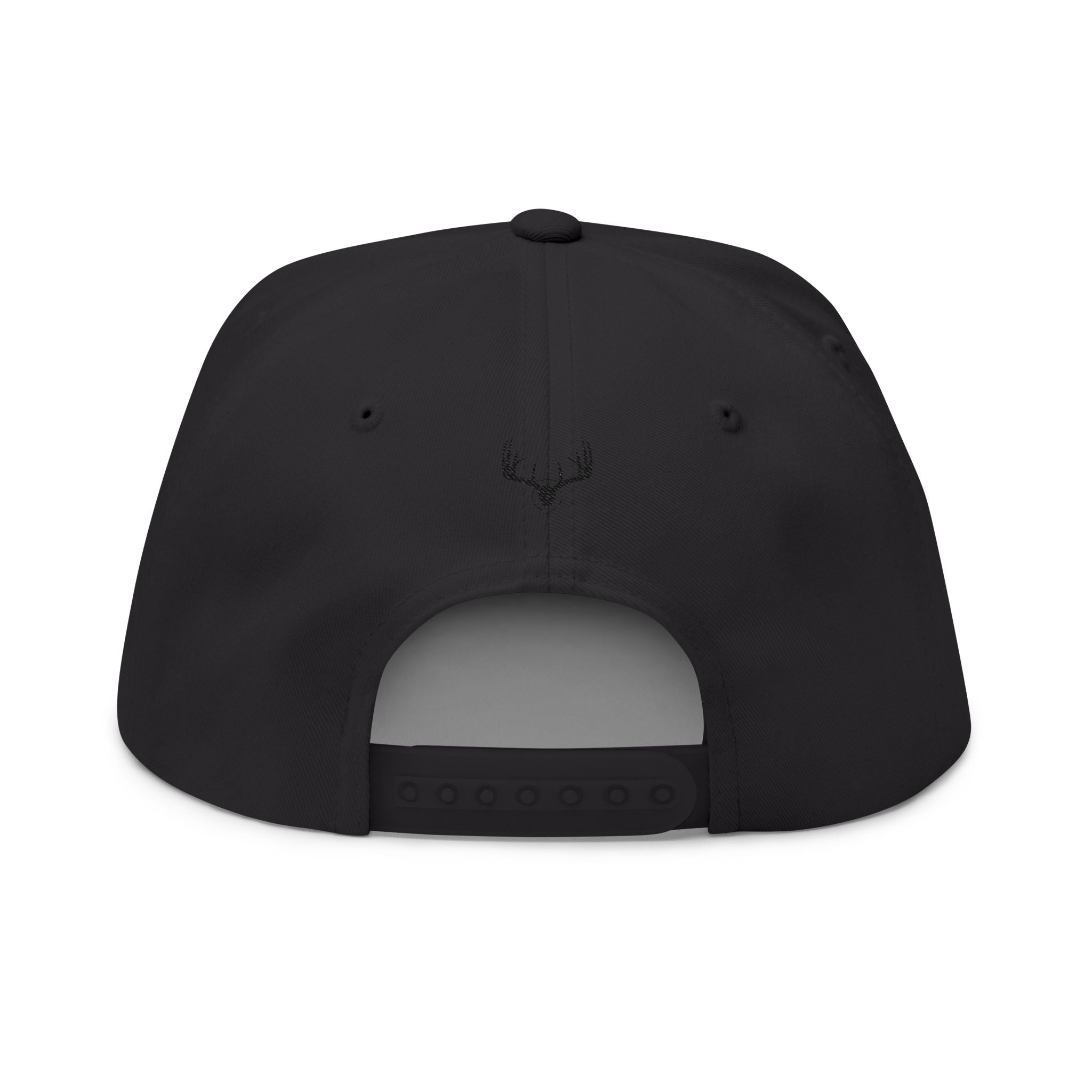 Iron Blu Embroidered Flat Bill Cap — Classic Streetwear Snapback