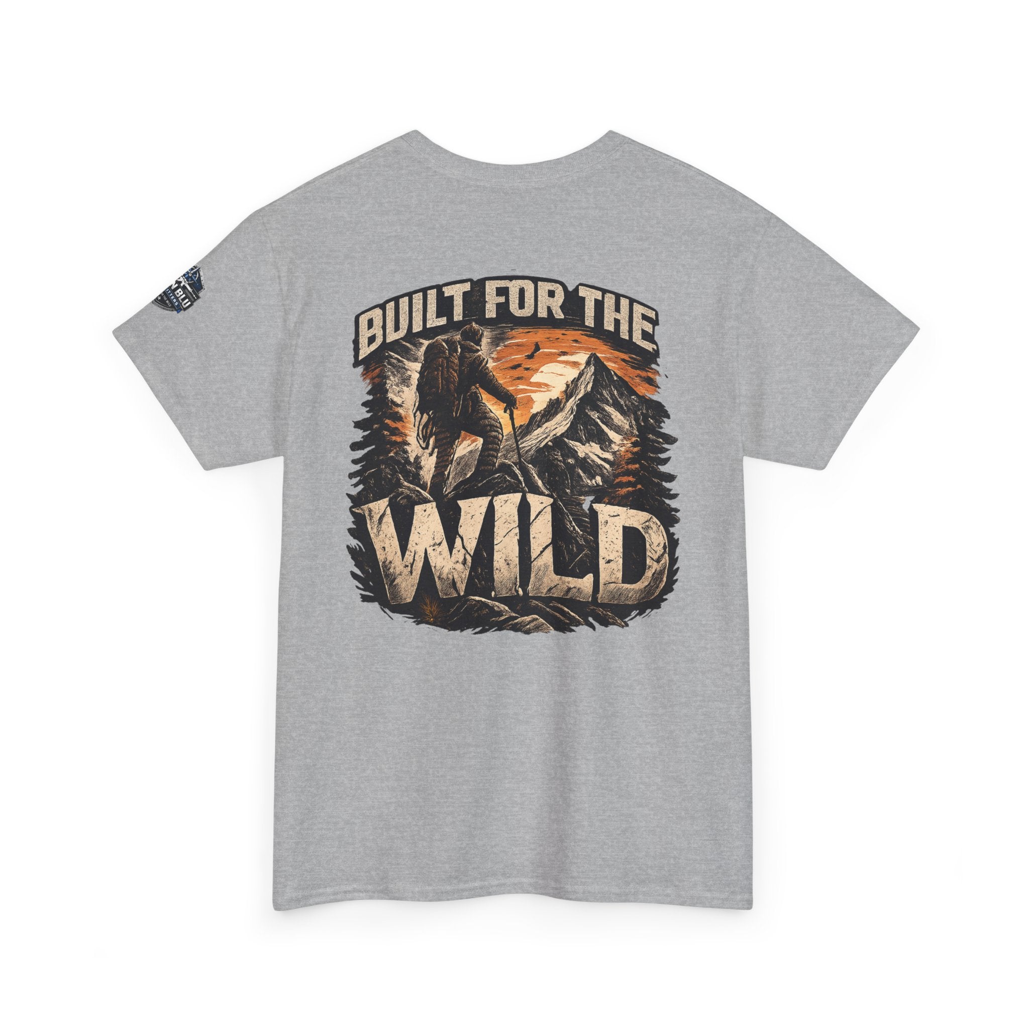Built for the Wild T-Shirt — Adventure Mountain Graphic Tee