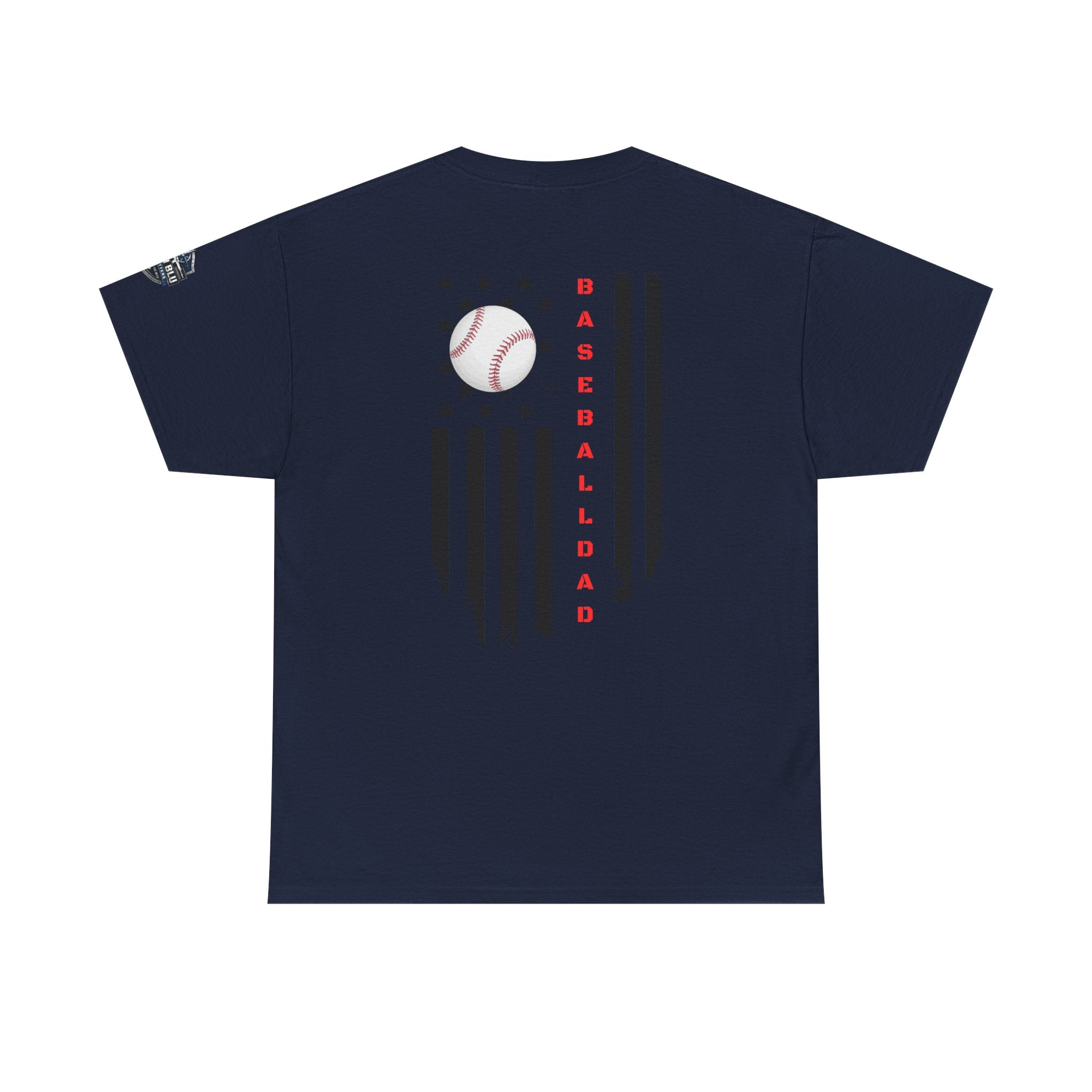 Baseball Dad T-Shirt — Vintage Flag Baseball Tee