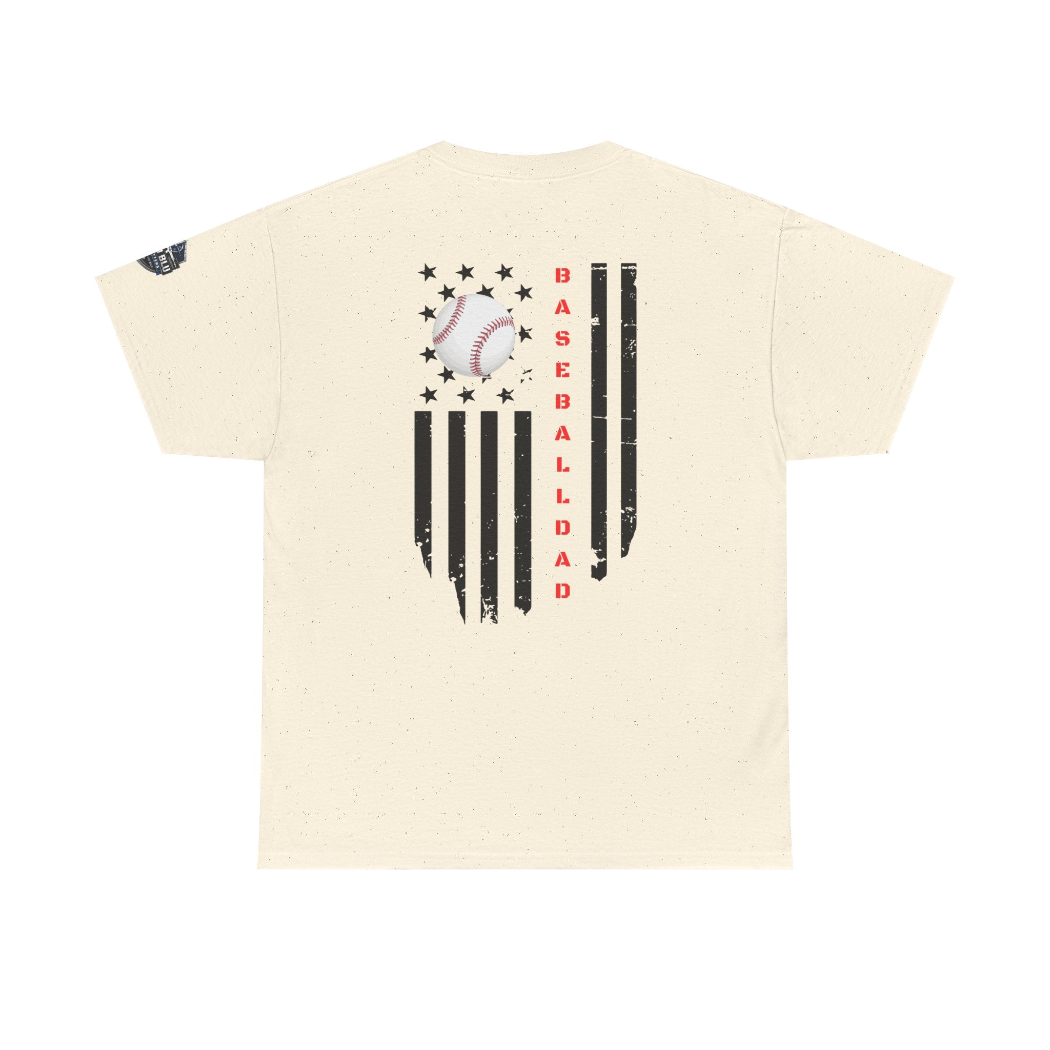 Baseball Dad T-Shirt — Vintage Flag Baseball Tee