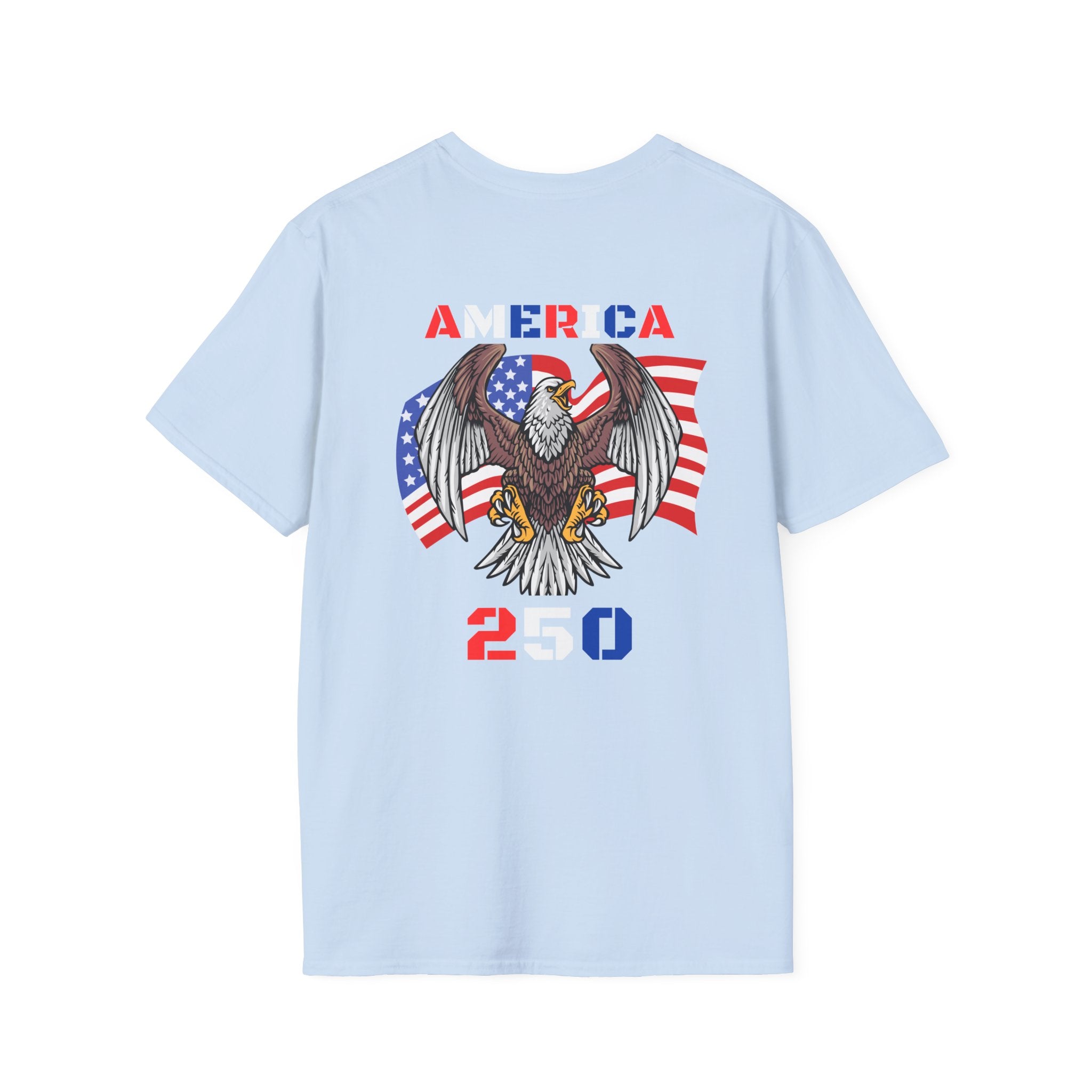 America 250 Eagle T-Shirt — Patriotic USA Flag 250th Anniversary Tee
