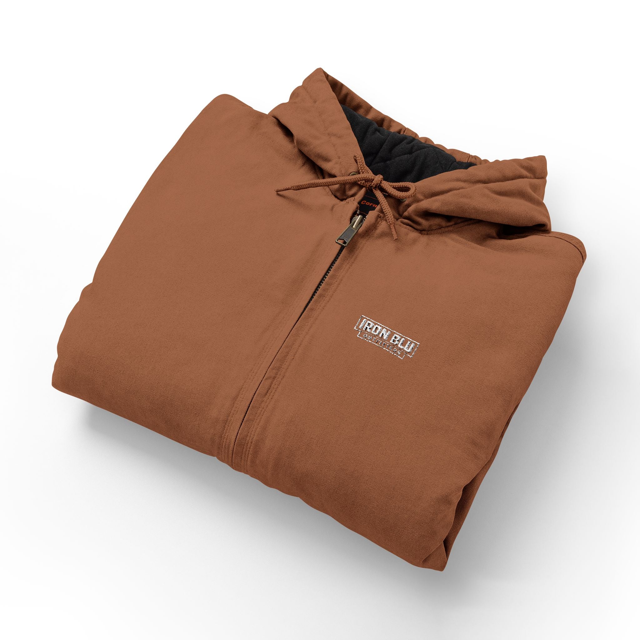 Embroidered Work Hooded Jacket - CornerStone Duck Cloth