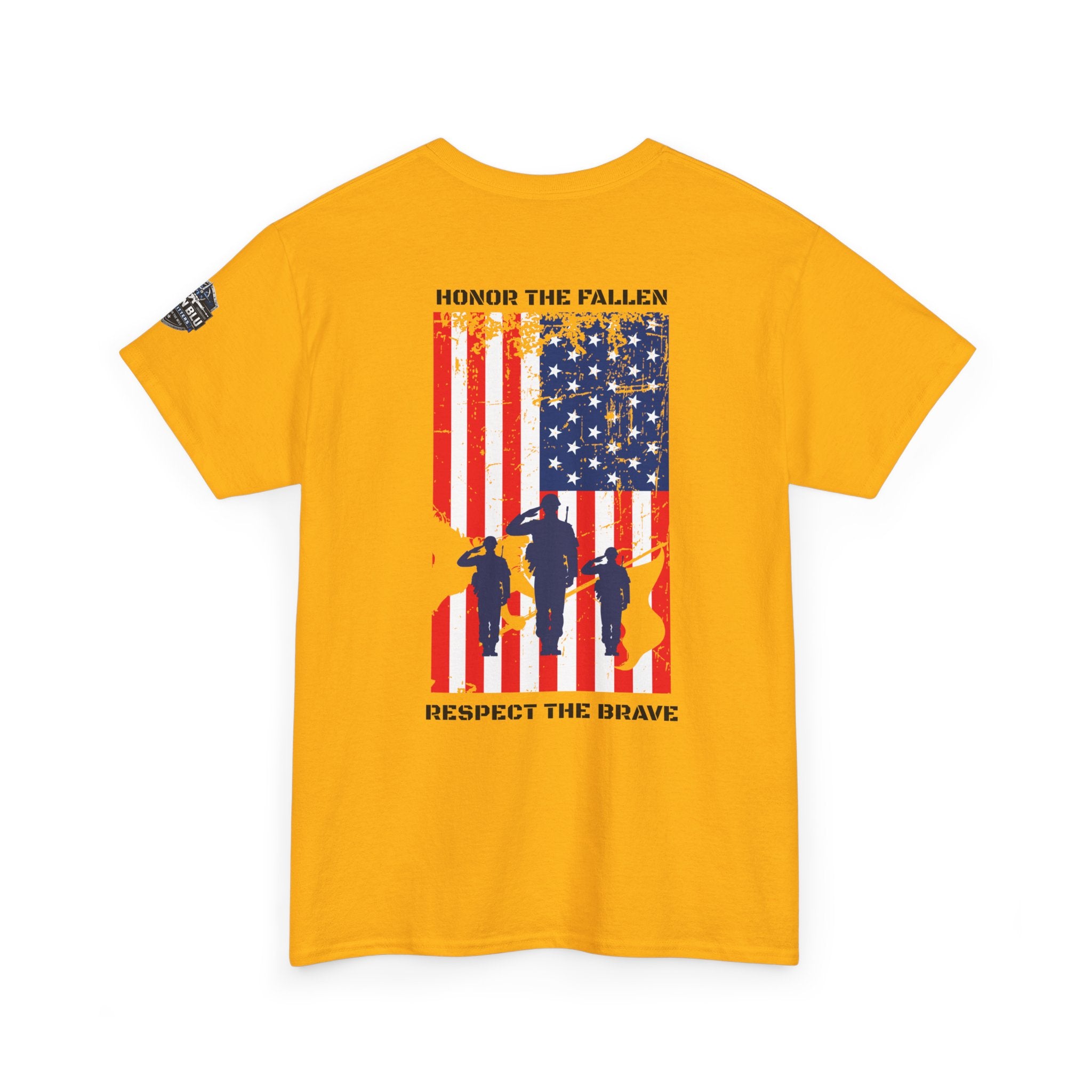 Honor The Fallen Tee — American Flag Memorial Tribute T-Shirt