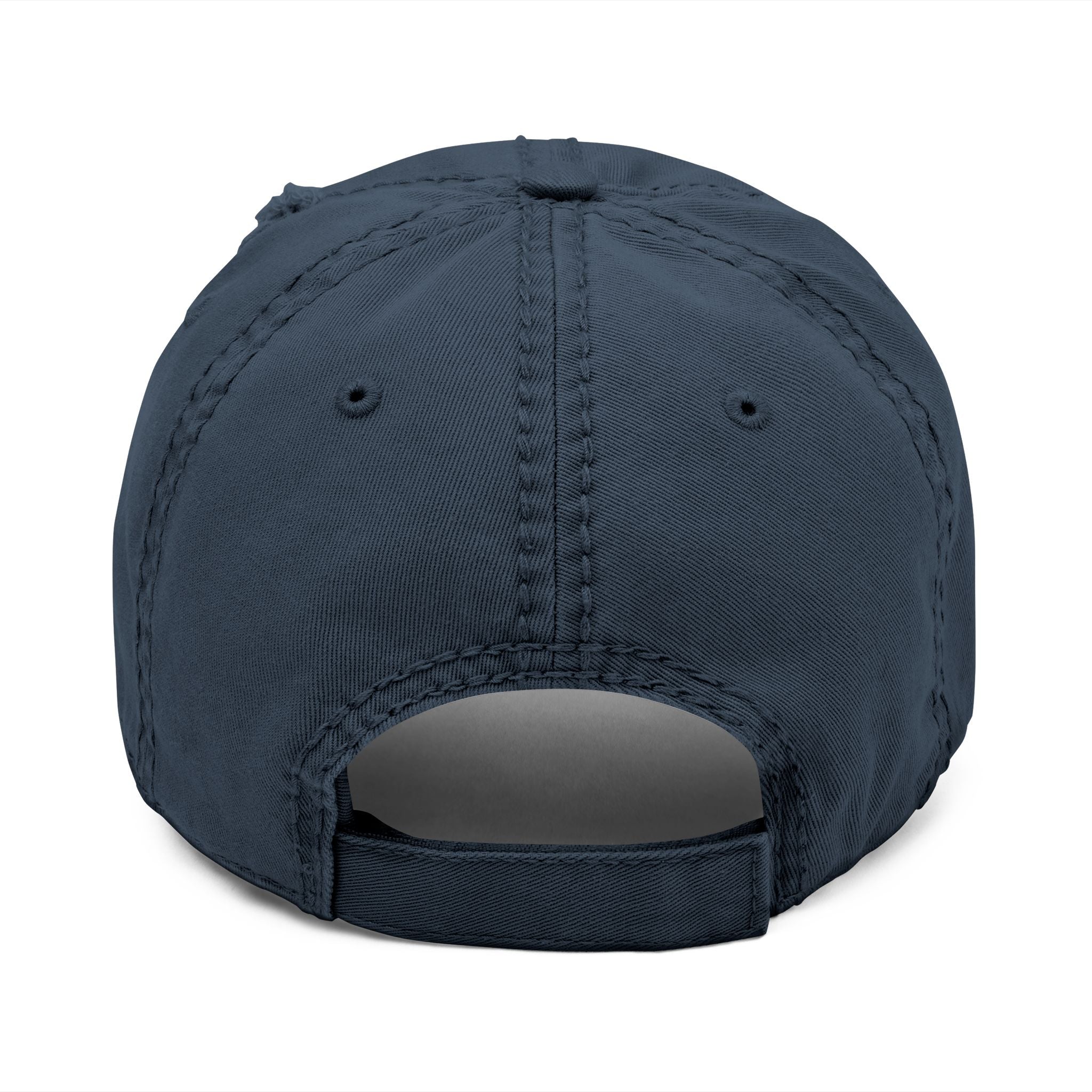 Iron Blu Outfitters Distressed Embroidered Dad Hat
