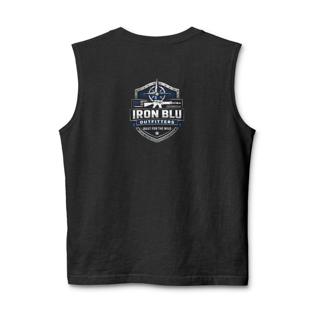 Iron Blu Outfitters Muscle Tank — Logo Front & Back Activewear