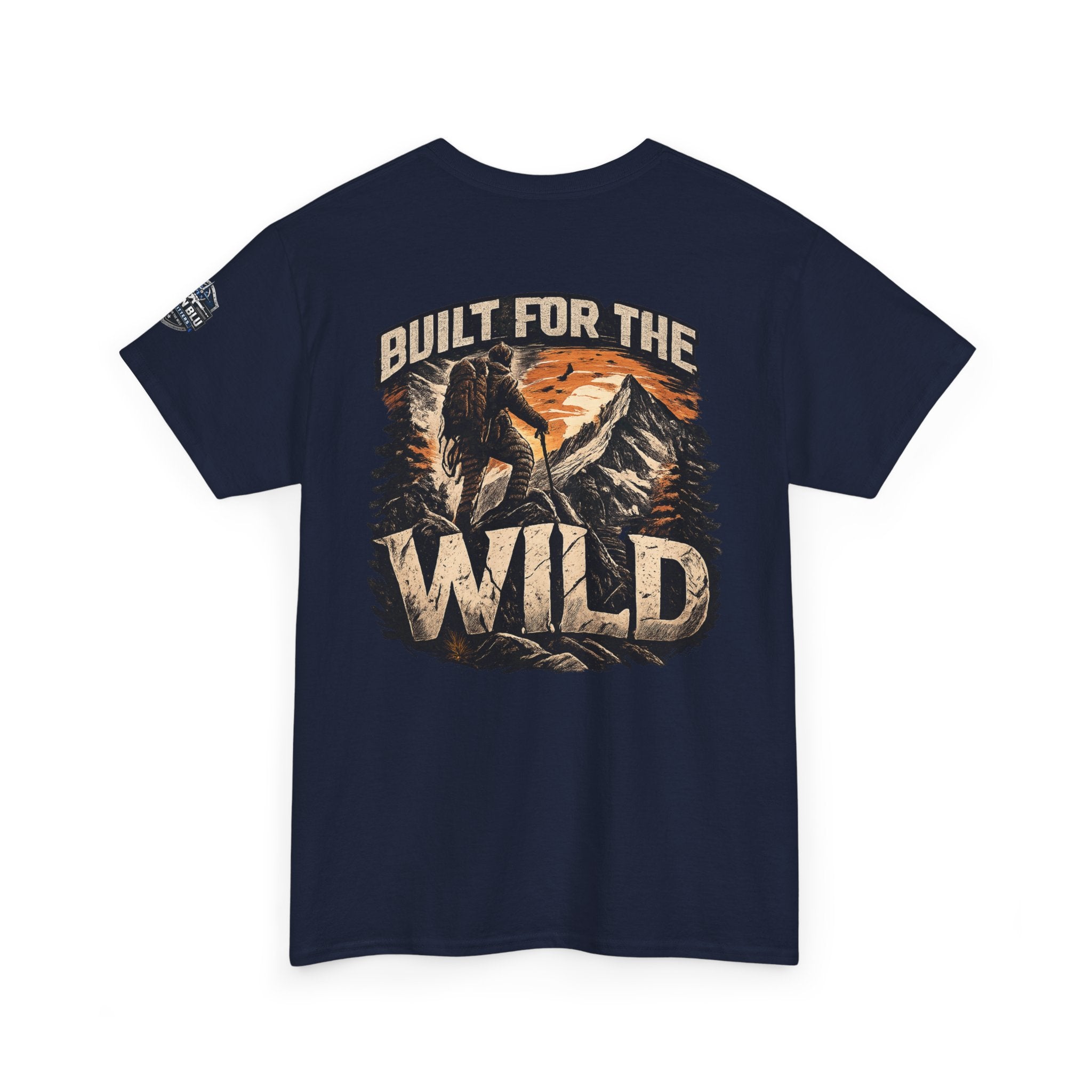 Built for the Wild T-Shirt — Adventure Mountain Graphic Tee