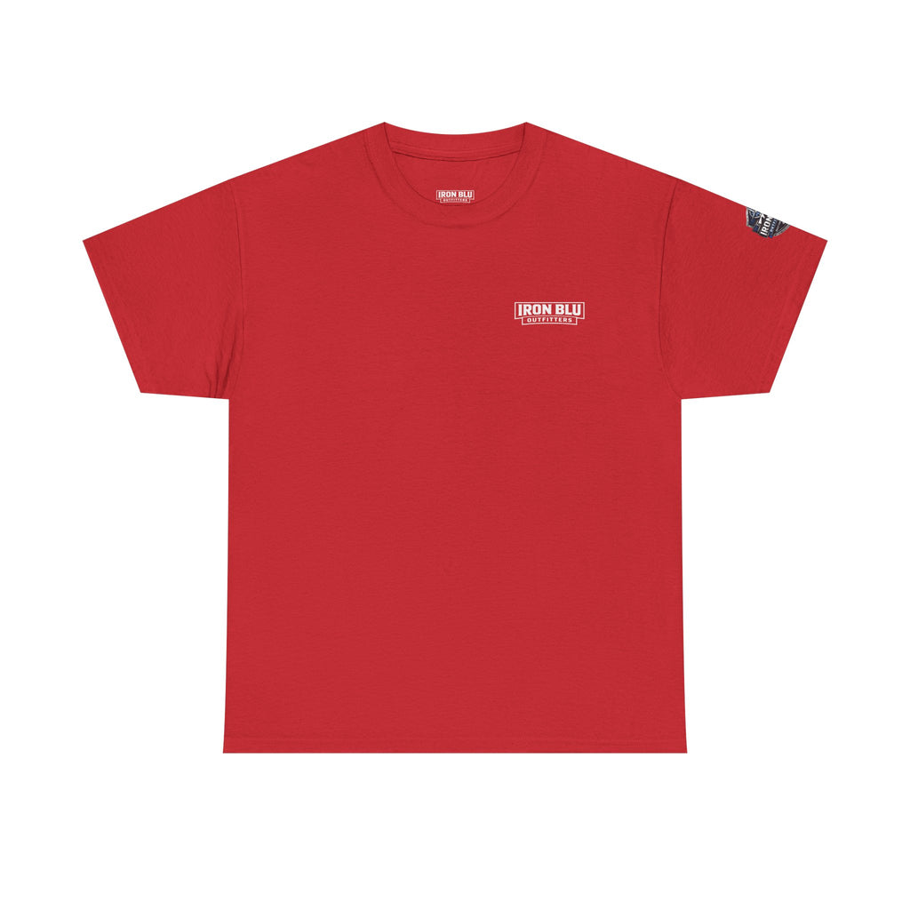 Firefighter Flag T-Shirt — Strength, Honor, Brotherhood Tee