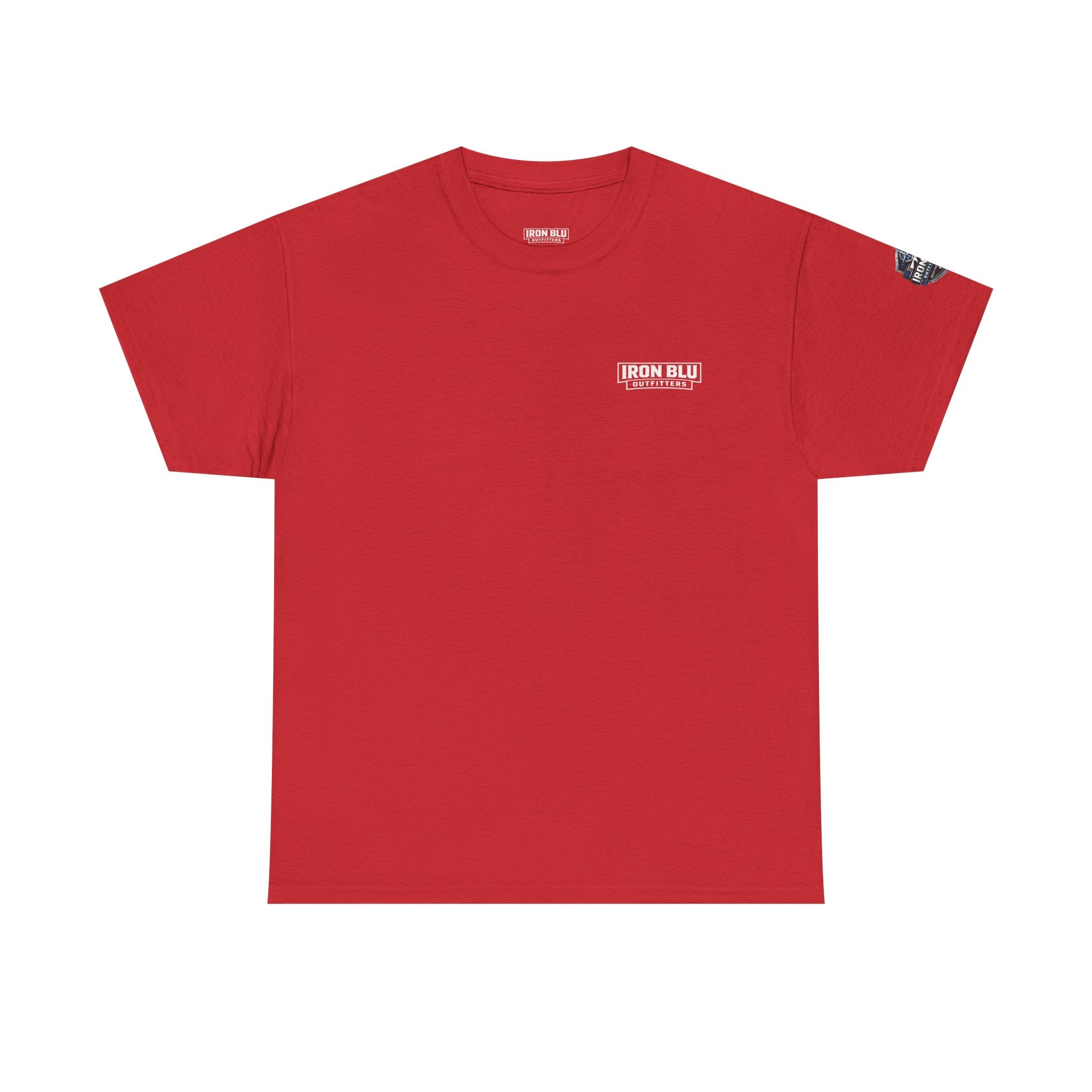 Firefighter Flag T-Shirt — Strength, Honor, Brotherhood Tee
